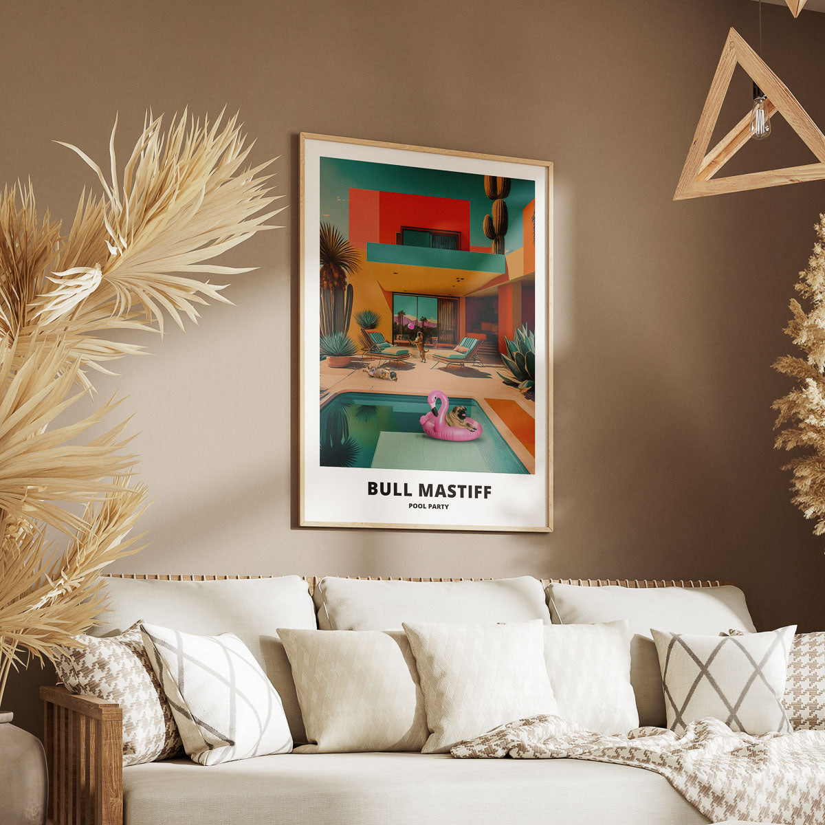 Bullmastiff Pool Party image 5