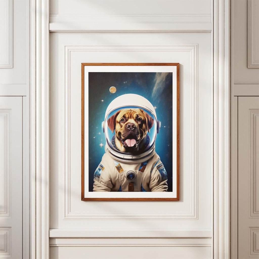 Mastiff Astronaut Dog Series image 3