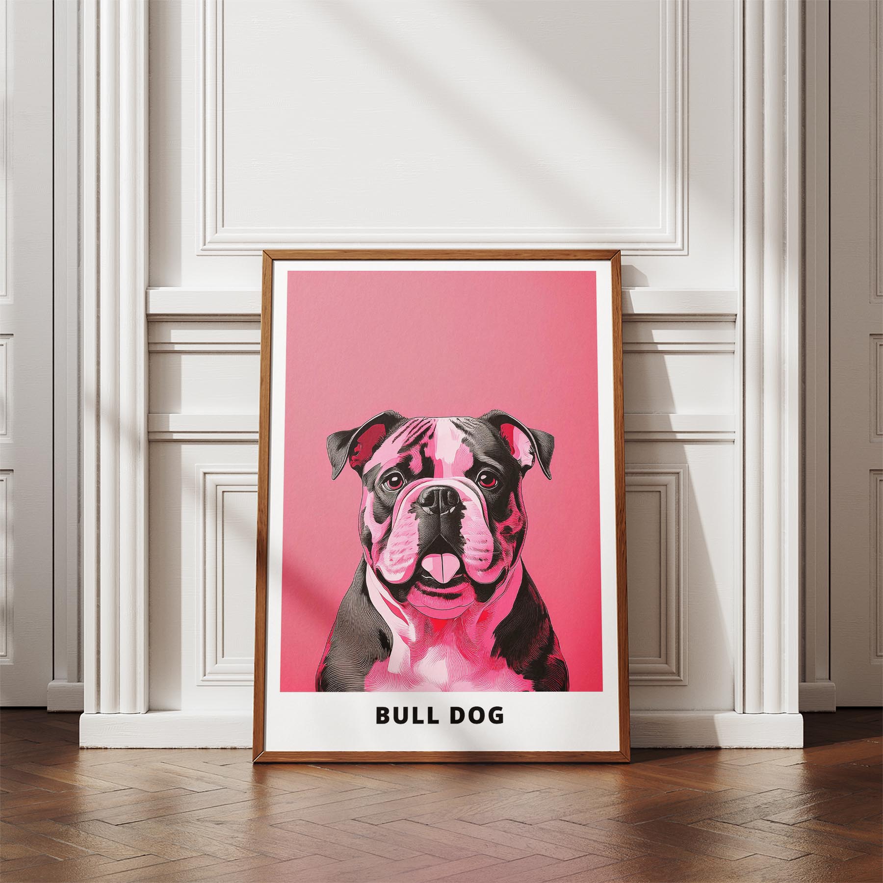 Bulldog Pink and Black Dog Series 1 image 4