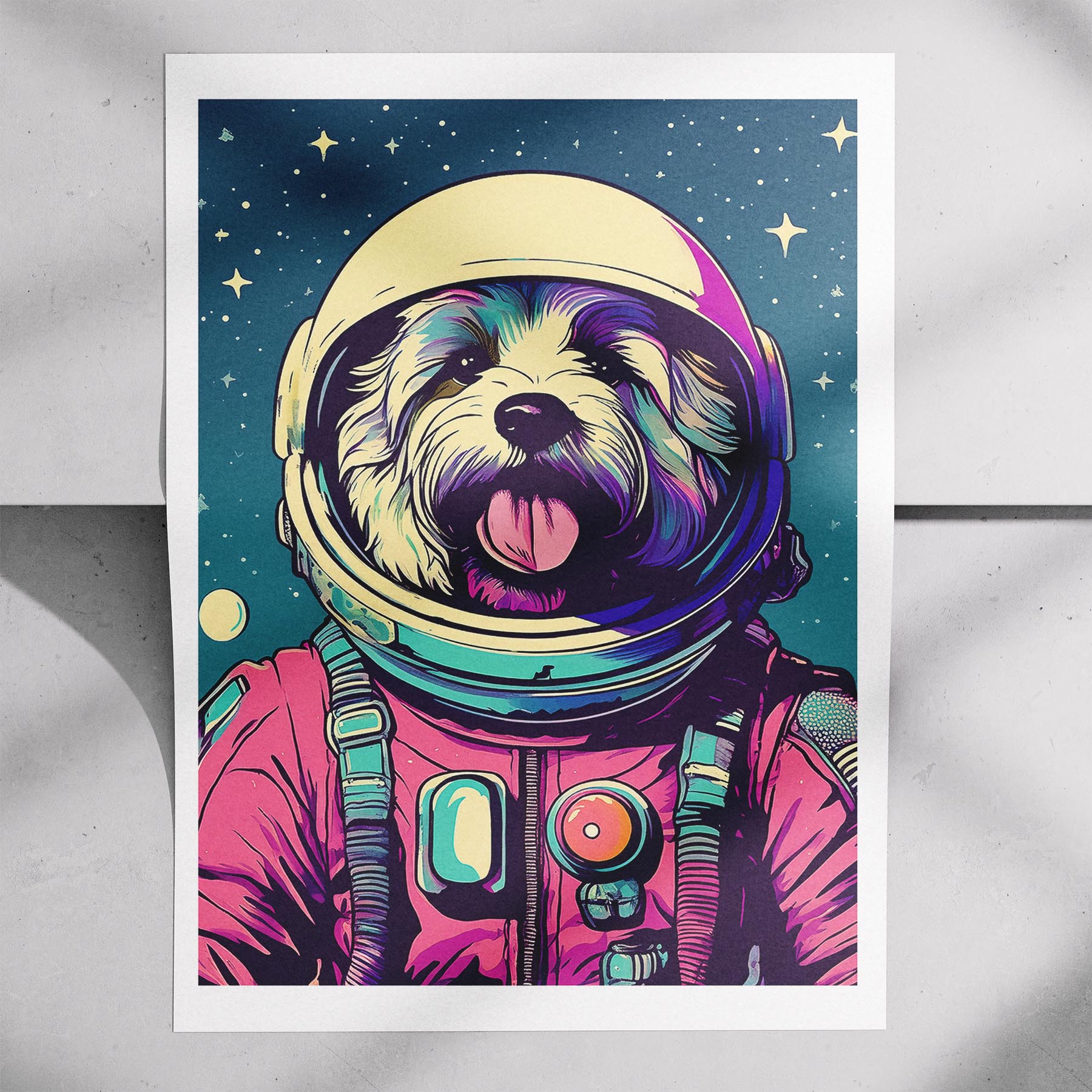 Australian Silky Terrier Space Dogs Series image 7