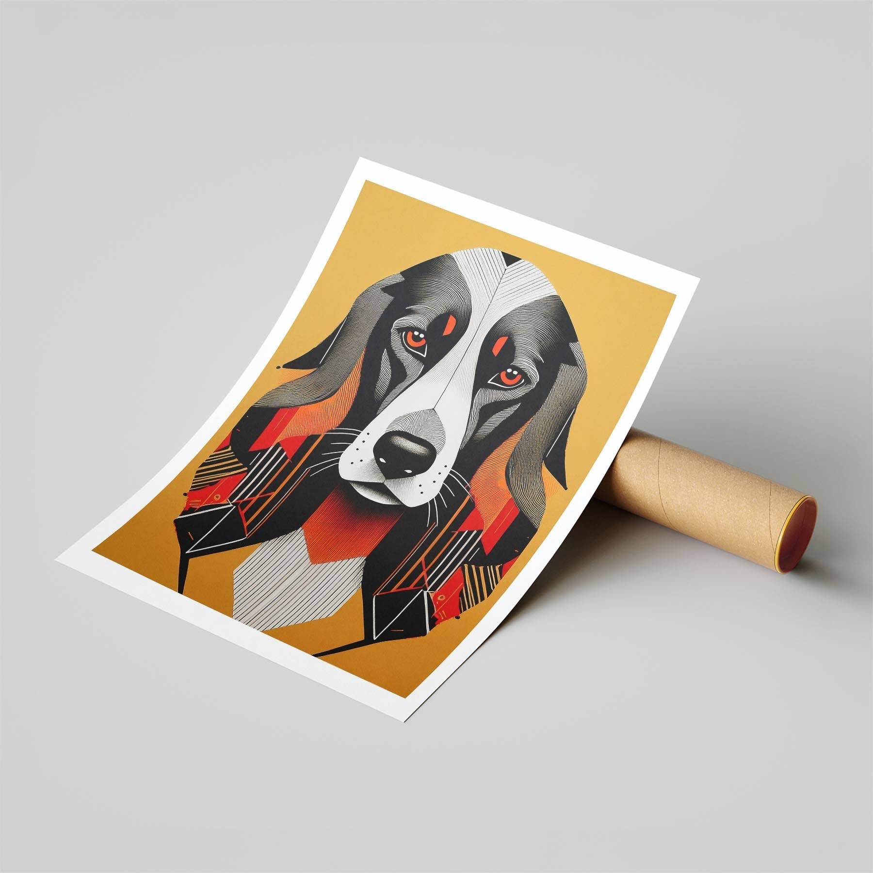 Afghan Geometric Orange Series image 6