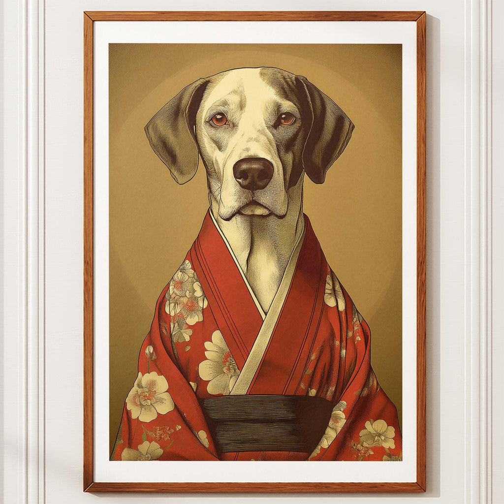 English Pointer Japanse Kimono Dog Series image 10