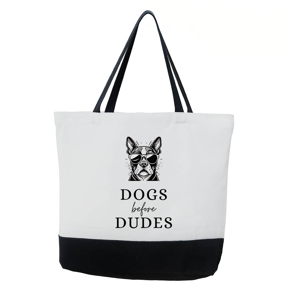 Boston Terrier Dogs Before Dudes Bag image 0