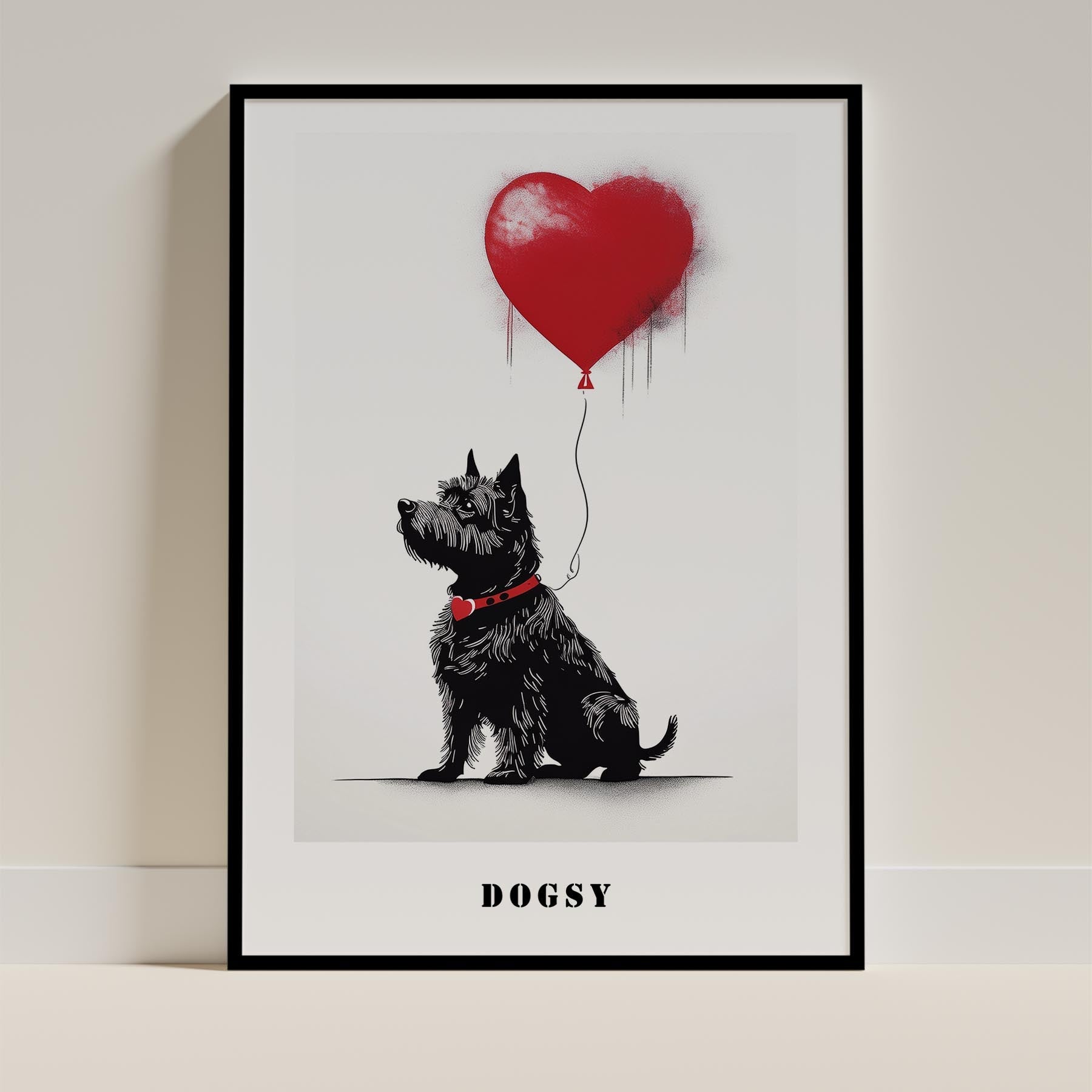 Australian Terrier Dog Art Print Unframed Vol 1 | 11 Unique Designs | Wall Art Gift for Dog Lovers - Image 10 | Dogsy & Co