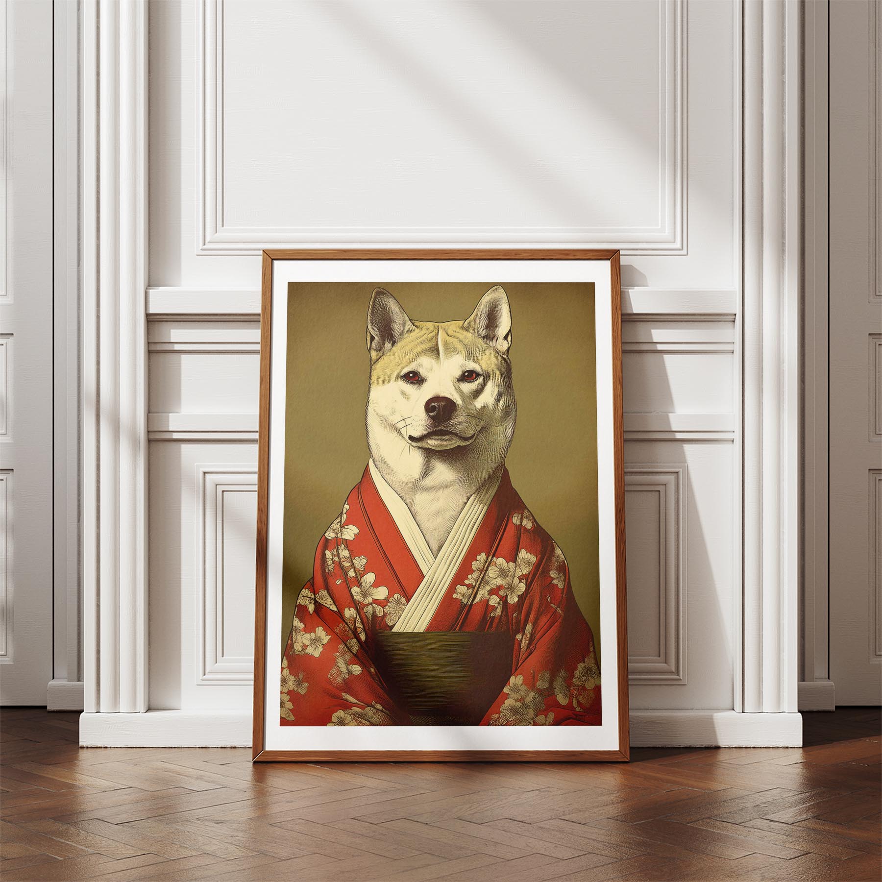 Akita Inu Japanse Kimono Dog Series image 4