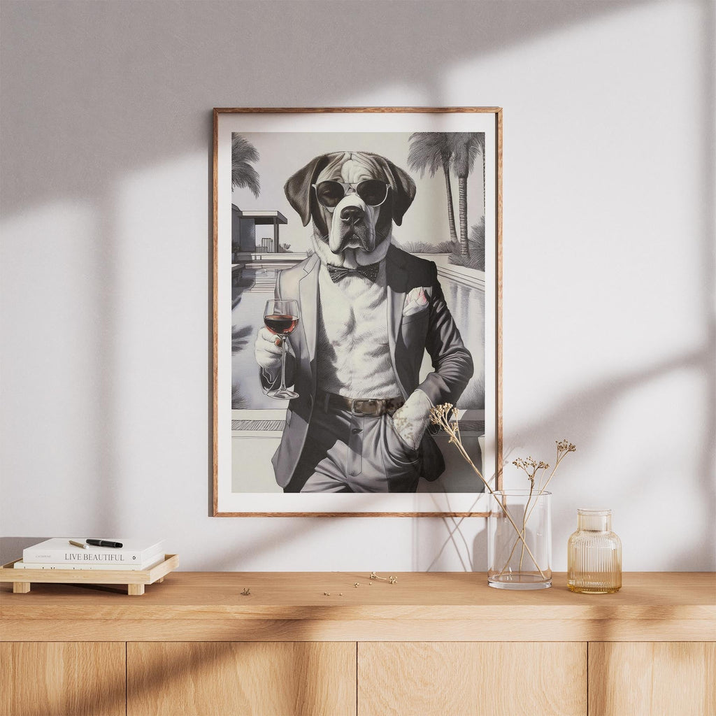 Saint Bernard The Distinguished Gentleman Dog Series image 8