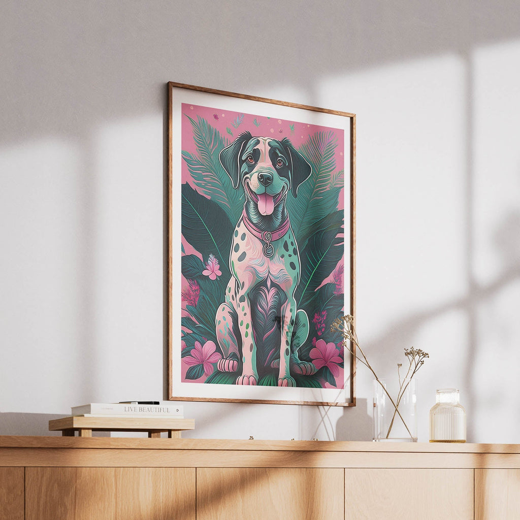 Dalmatian Flowery Dog image 6