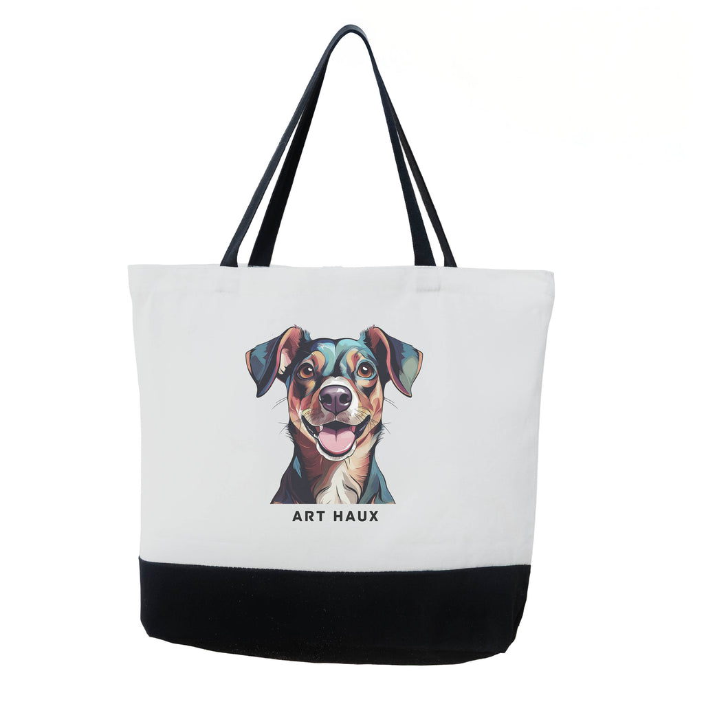 Miniature Pinscher Chic Graphic Art Bag image 0