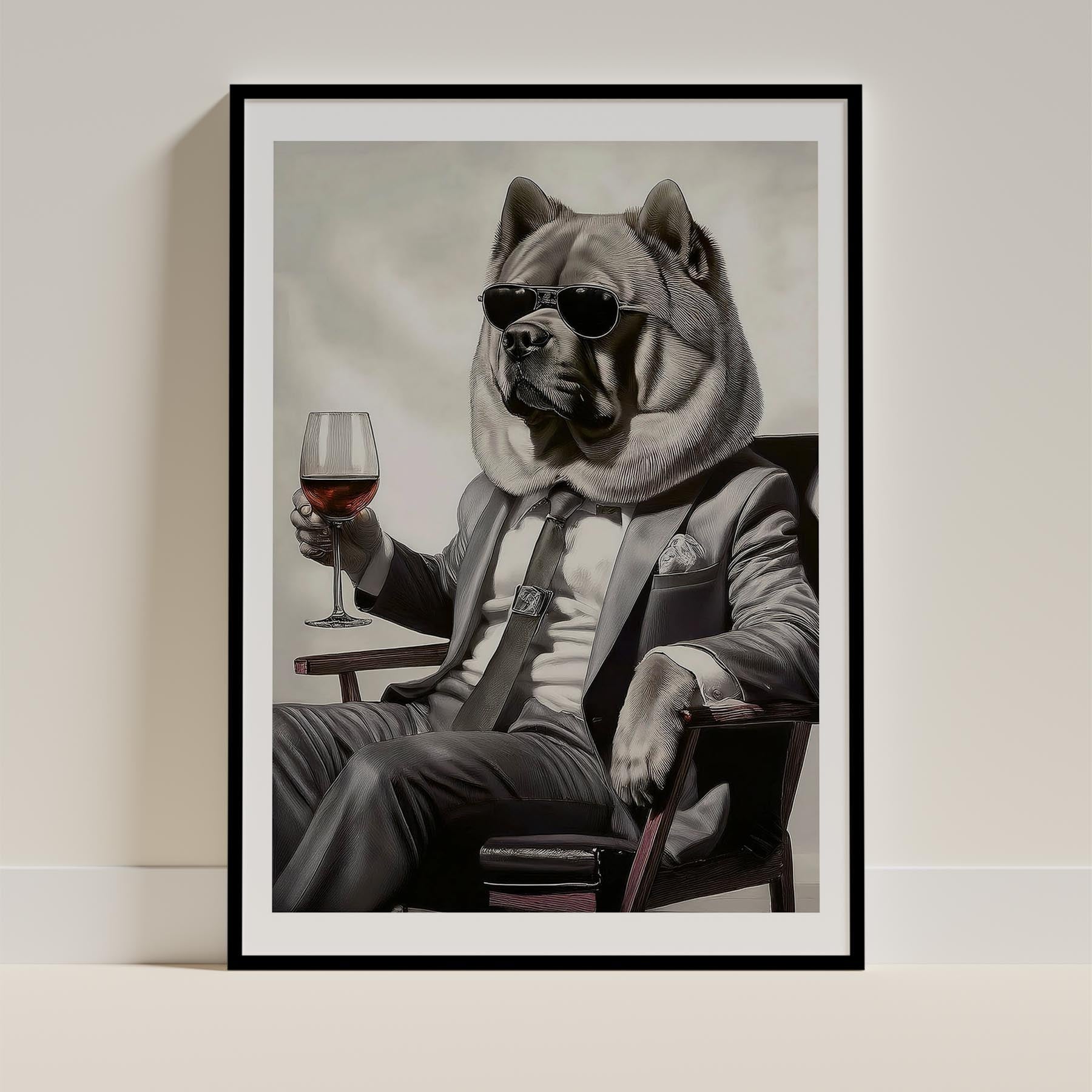 Chow Chow Dog Art Print Unframed Vol 1 | 11 Unique Designs | Wall Art Gift for Dog Lovers - Image 4 | Dogsy & Co