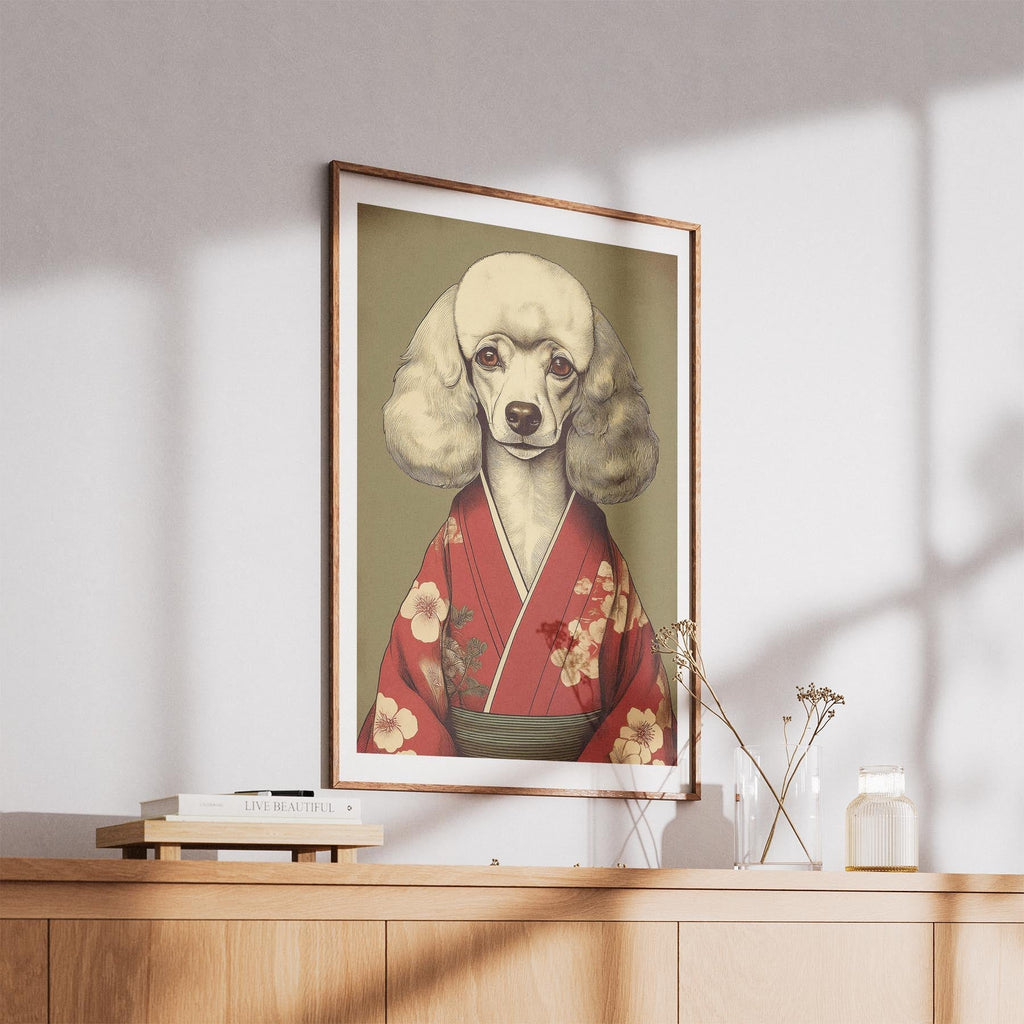 Poodle Japanse Kimono Dog Series image 5