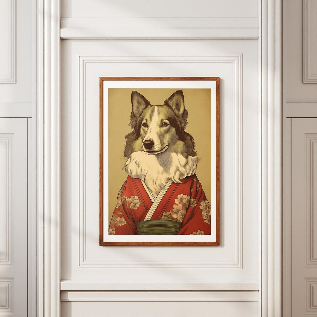 Rough Smooth Collie Japanse Kimono Dog Series image 3