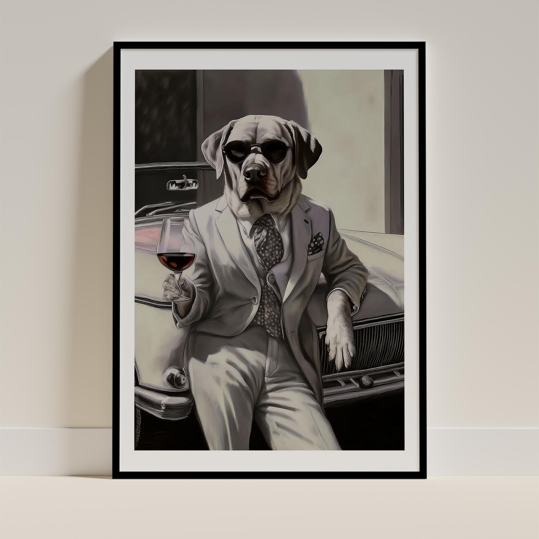 Labrador Retriever Dog Art Print Unframed Vol 2 | 11 Unique Designs | Wall Art Gift for Dog Lovers - Image 3 | Dogsy & Co