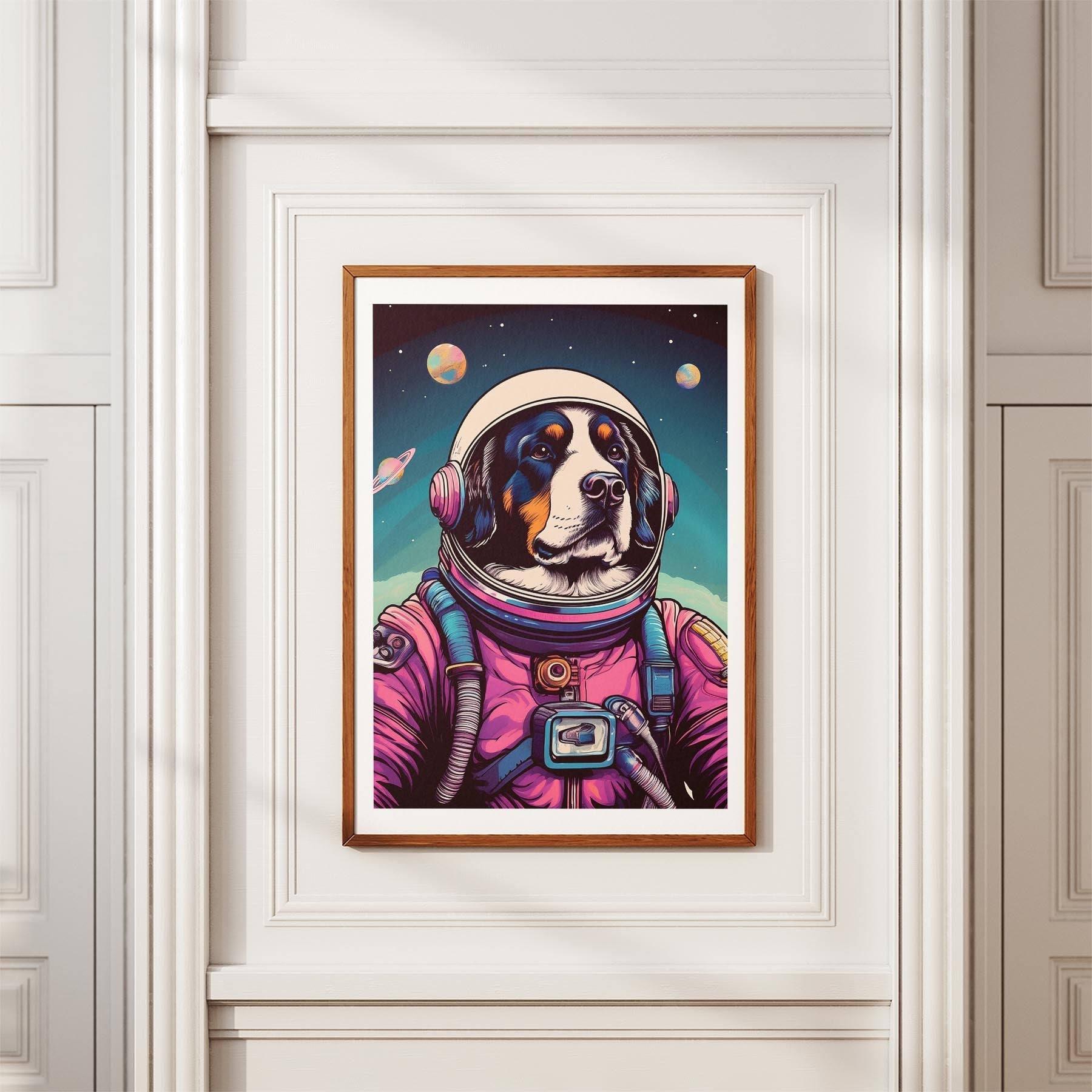 Bernese Mountain Dog Space Dogs Series image 3