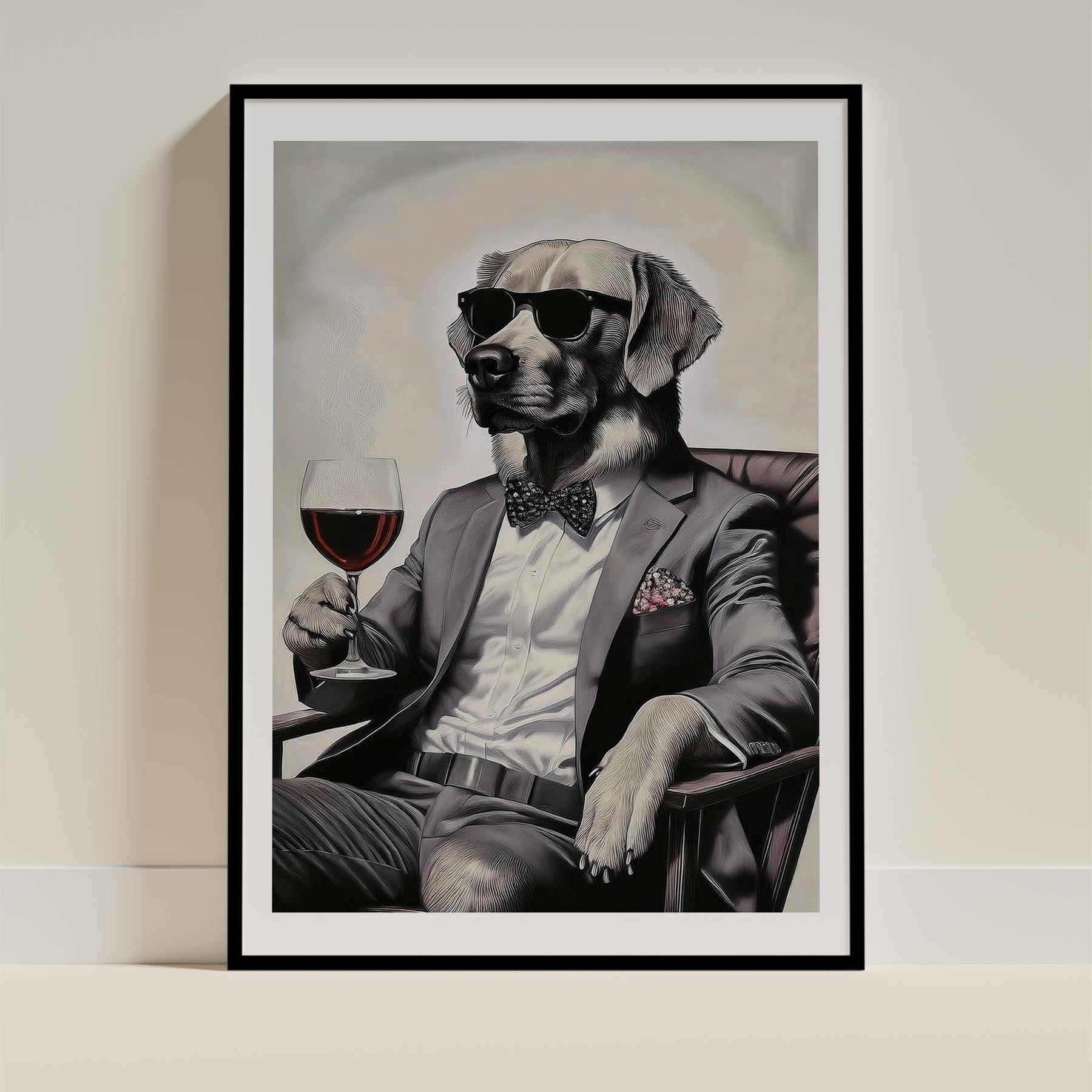 Golden Retriever Dog Art Print Unframed Vol 1 | 11 Unique Designs | Wall Art Gift for Dog Lovers - Image 7 | Dogsy & Co