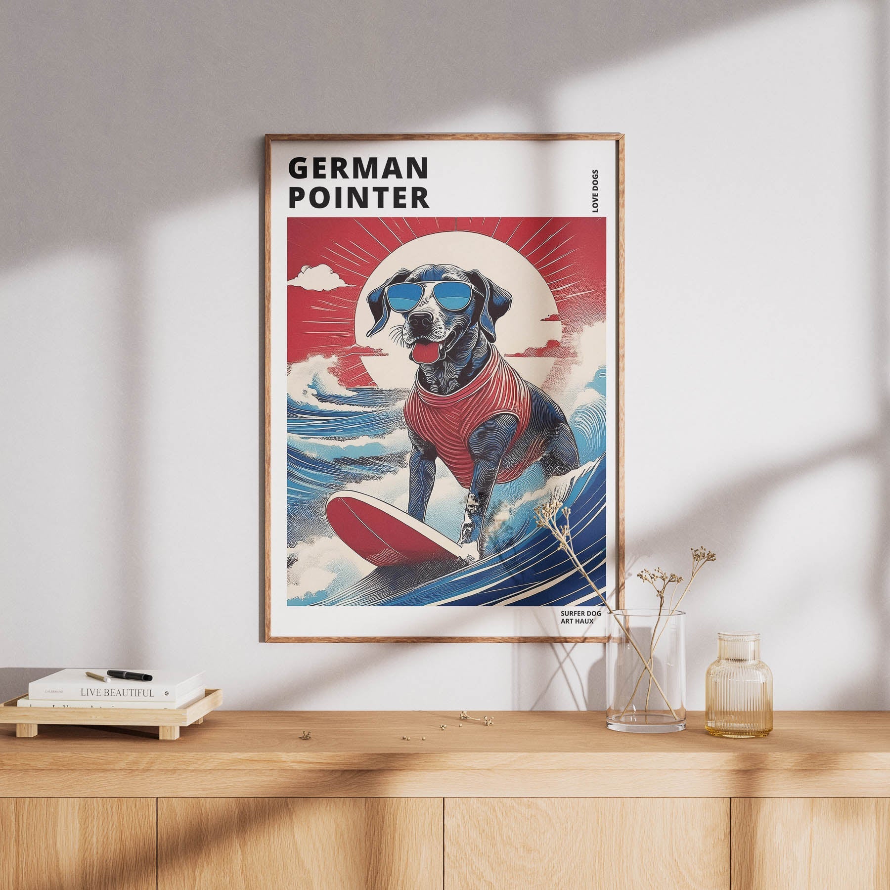 German Pointer Hokosai Surfer Dogs 1 image 8