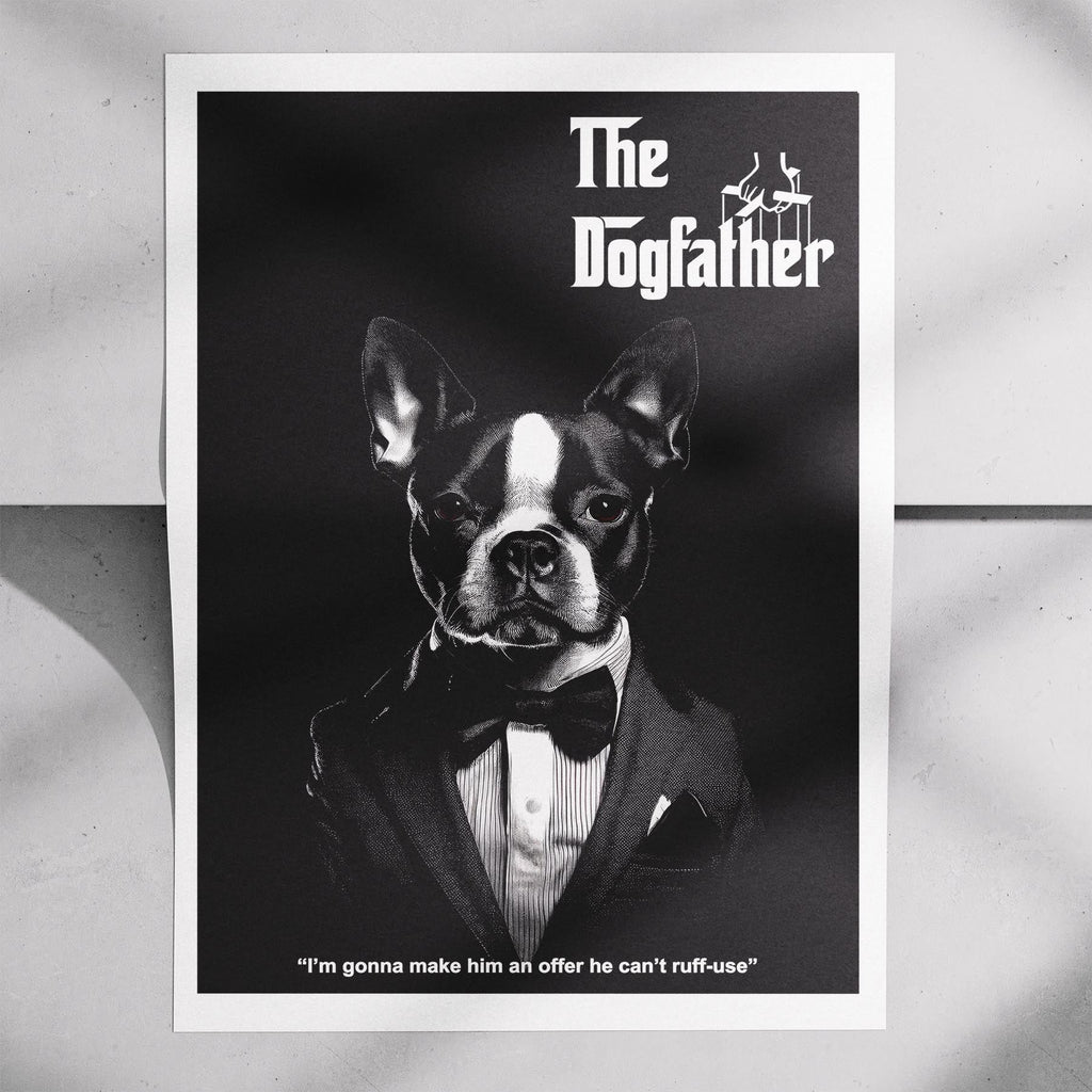 Boston Terrier Mafia Dog Series image 7