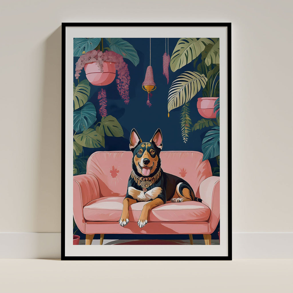 Australian Kelpie  Just Lounging Around image 0