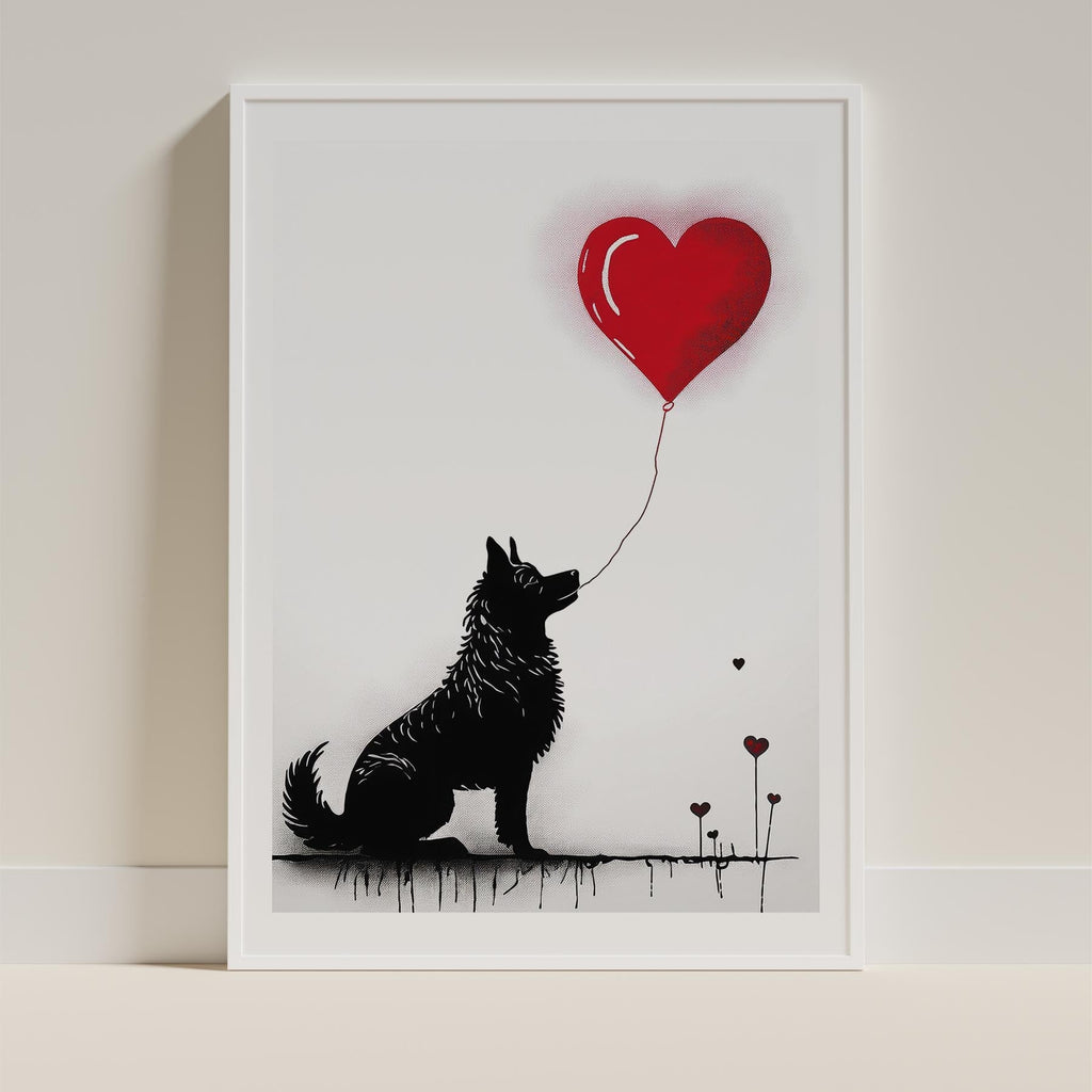 German Spitz DOGSY Series inspired by the Art of Banksy image 9