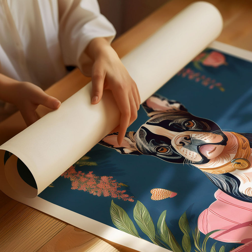 Boston Terrier Just Lounging Around 2 image 3