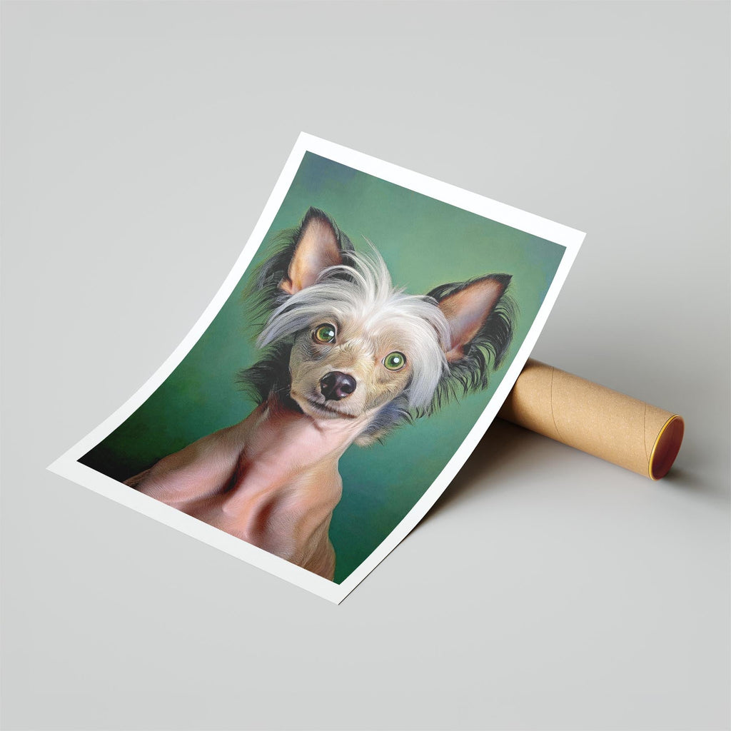 Chinese Crested Green Painted Series image 6