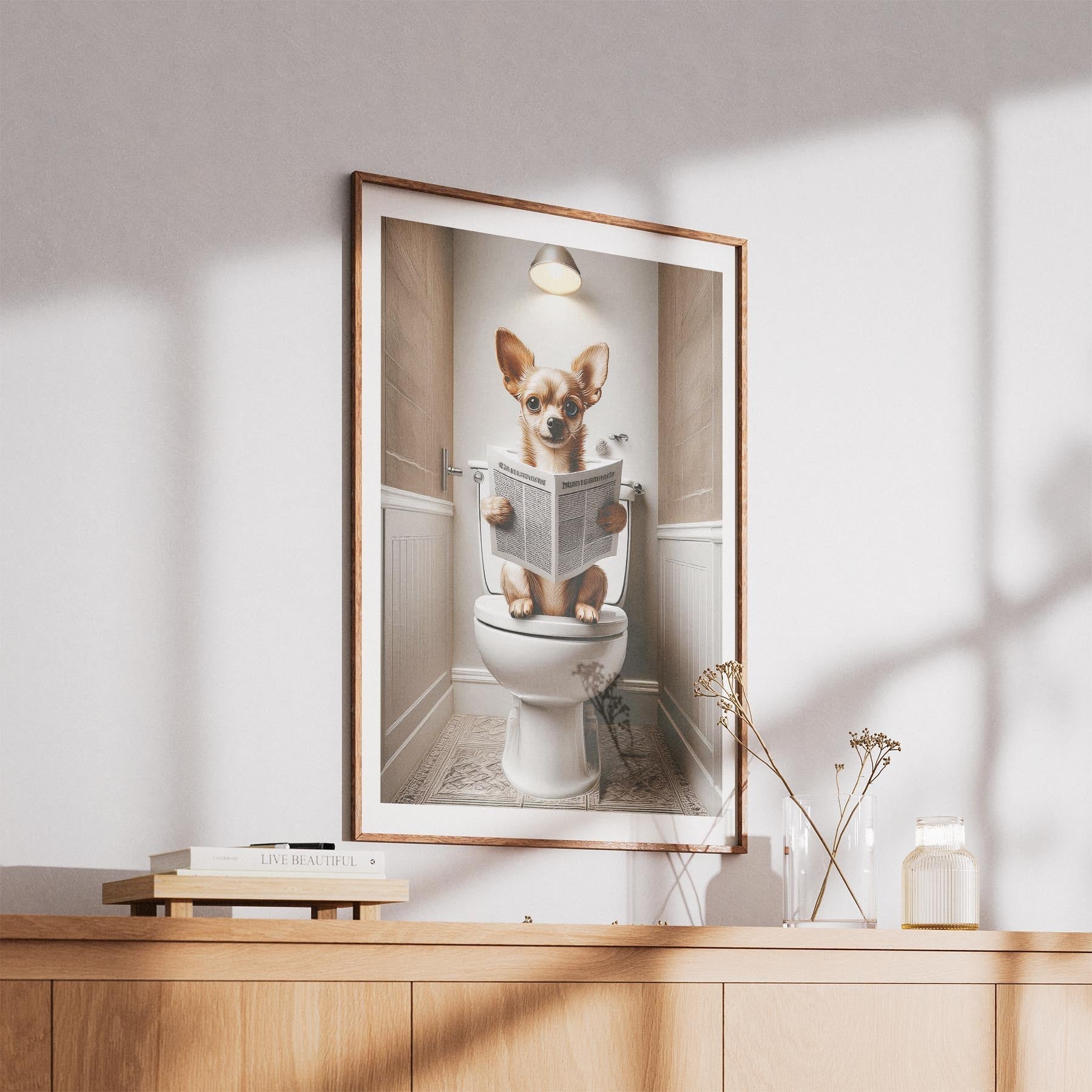 Chihuahua Toilet Humour Dog Series 2 image 5