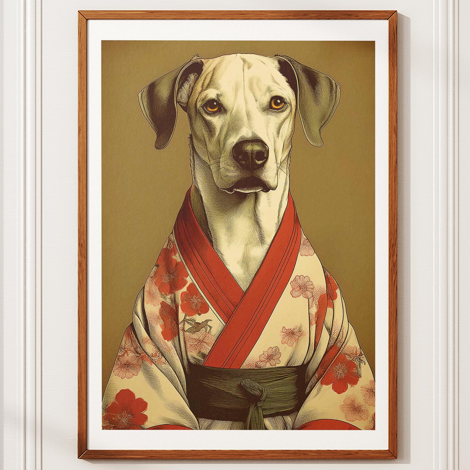 Rhoedesian Ridgeback Japanse Kimono Dog Series image 10