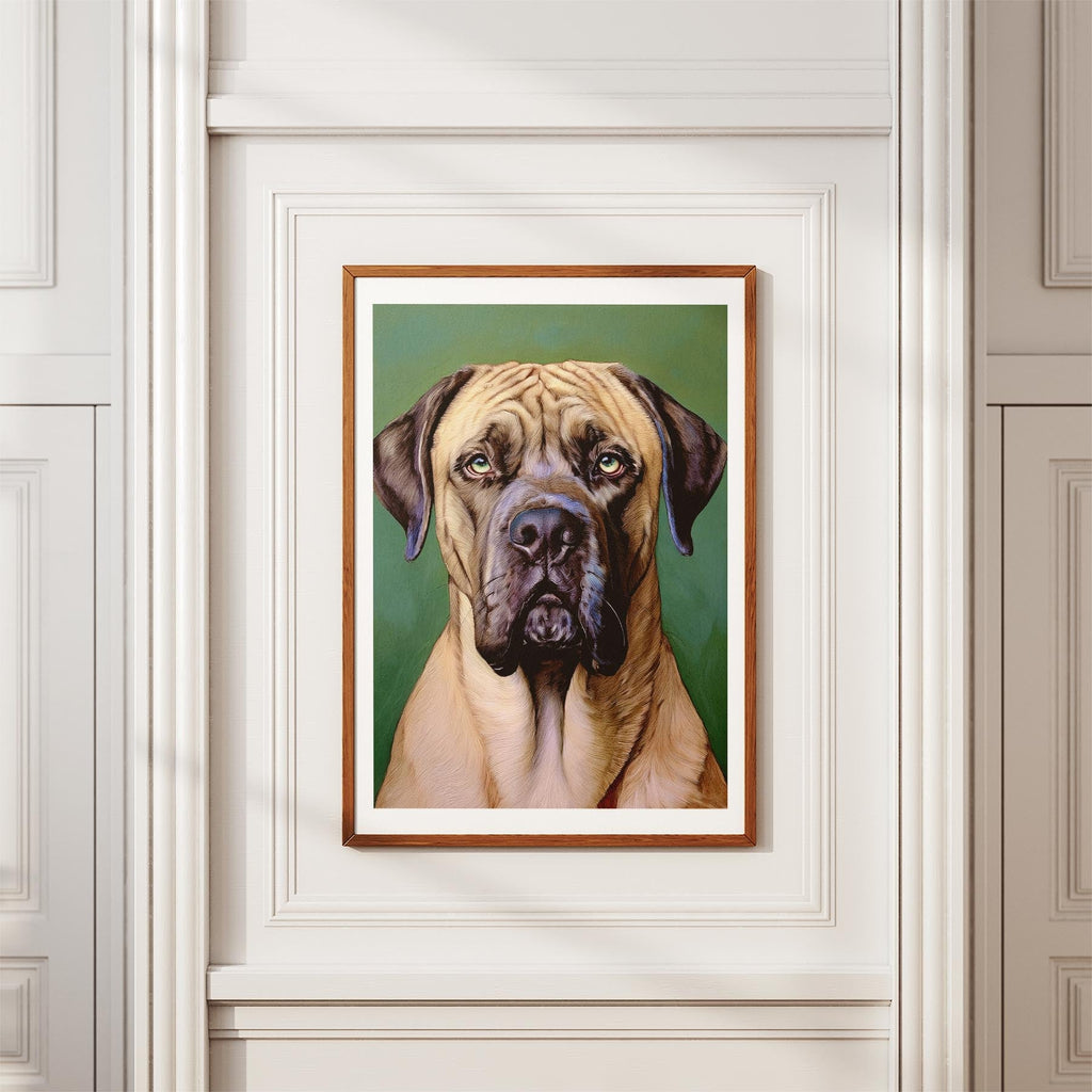 Neapolitan Mastiff Green Painted Series image 3