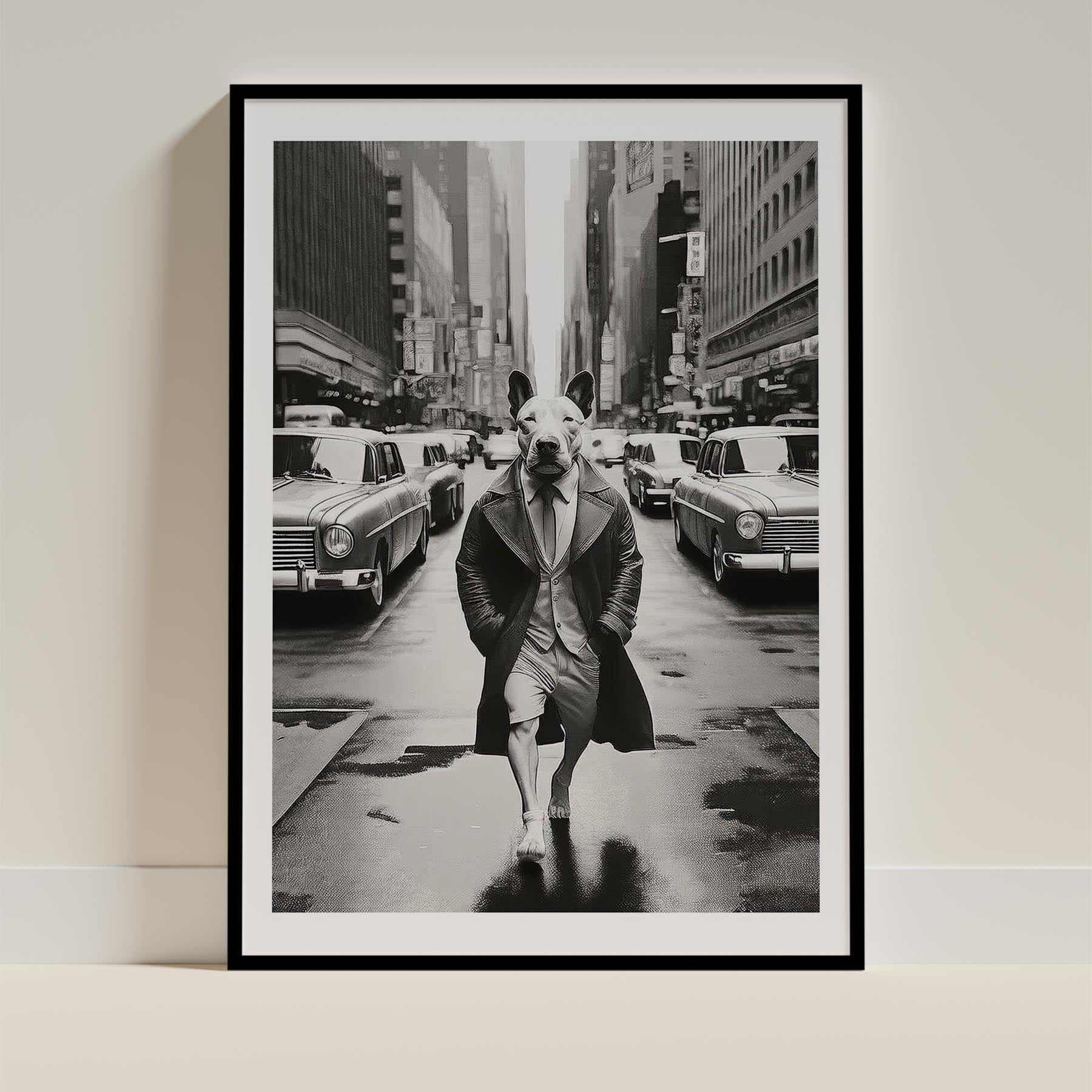 Bull Terrier Dog Art Print Unframed Vol 1 | 11 Unique Designs | Wall Art Gift for Dog Lovers - Image 7 | Dogsy & Co
