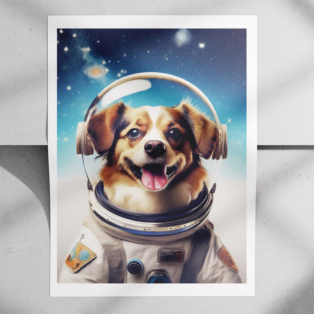 Papillon Astronaut Dog Series image 7