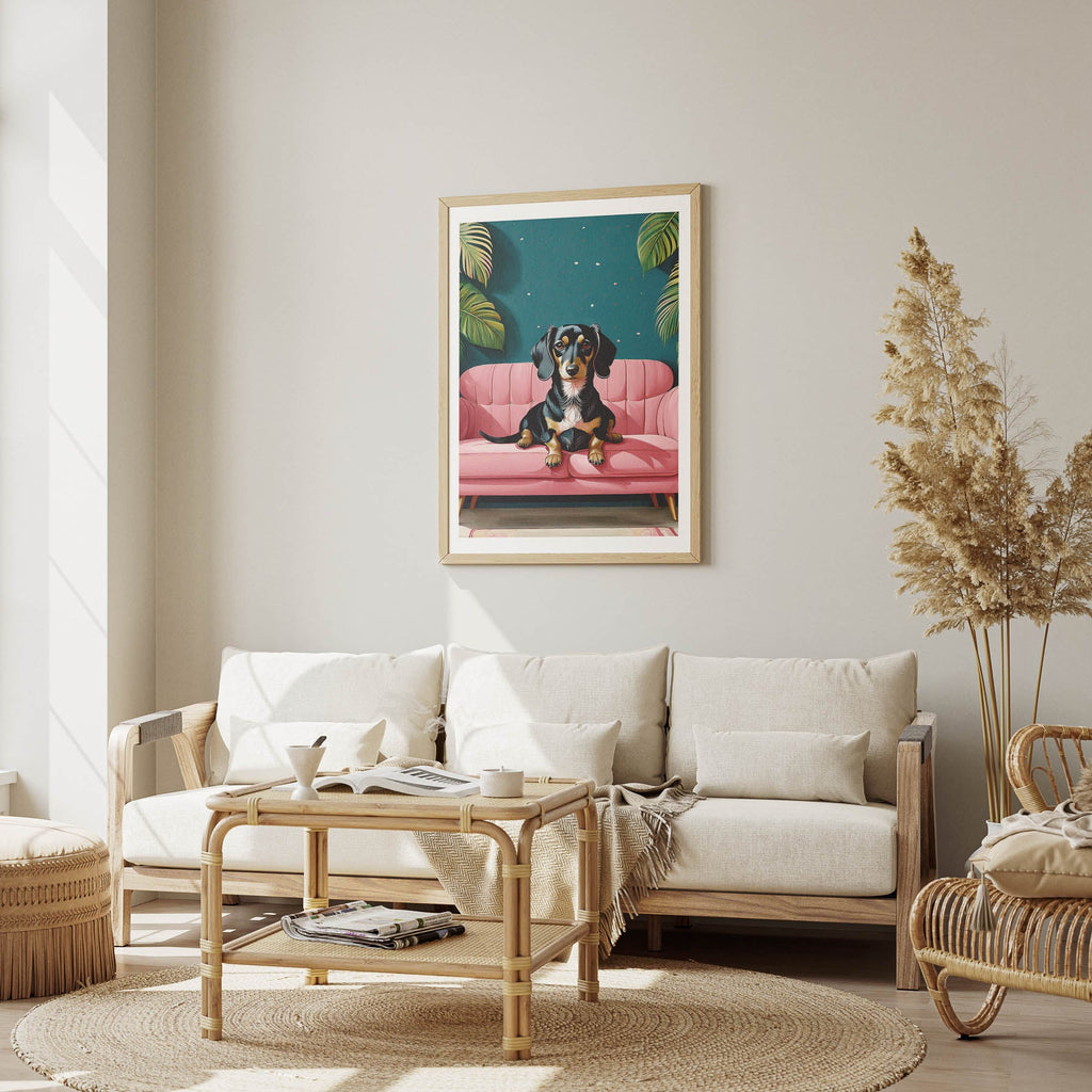 Dachshund  Just Lounging Around image 1