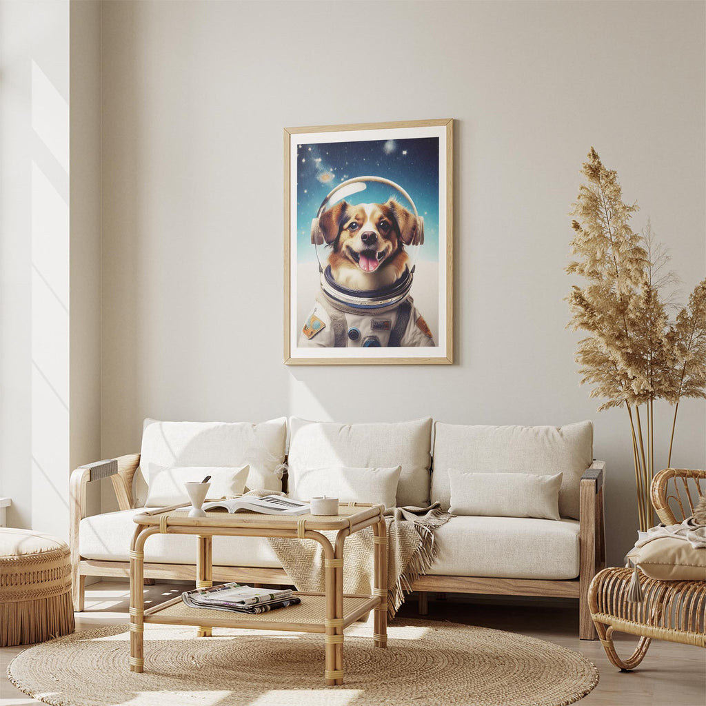 Papillon Astronaut Dog Series image 2