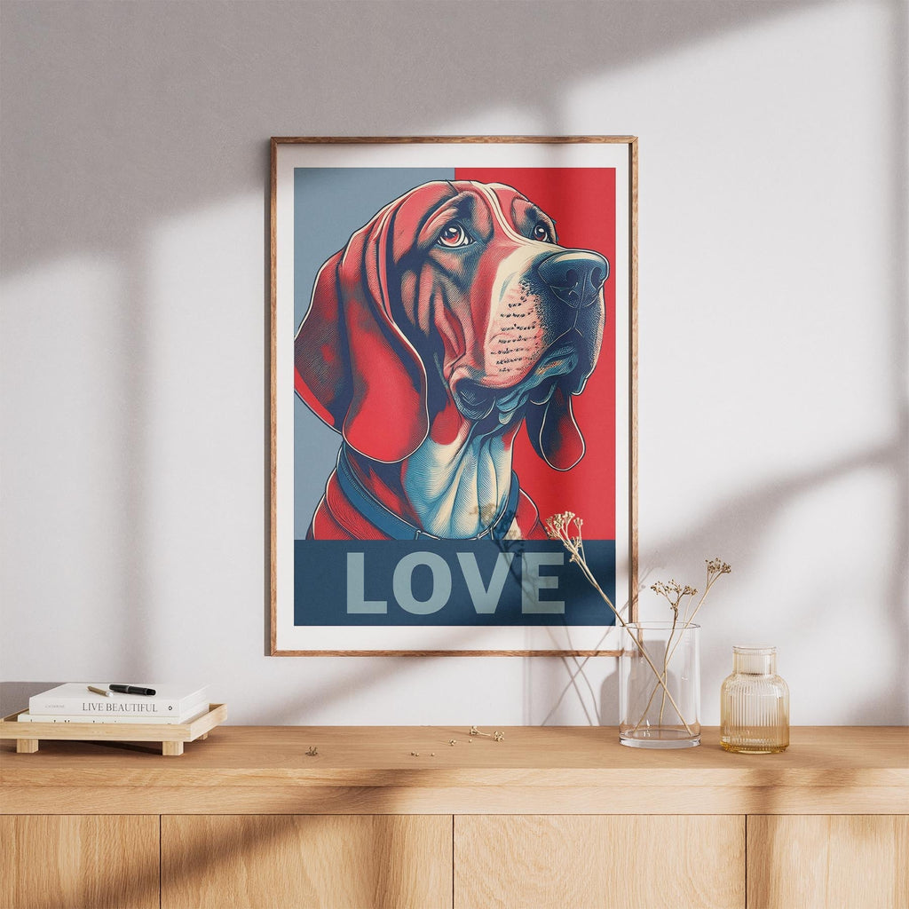 Bloodhound LOVE Series Inspired by the Obama Poster image 8