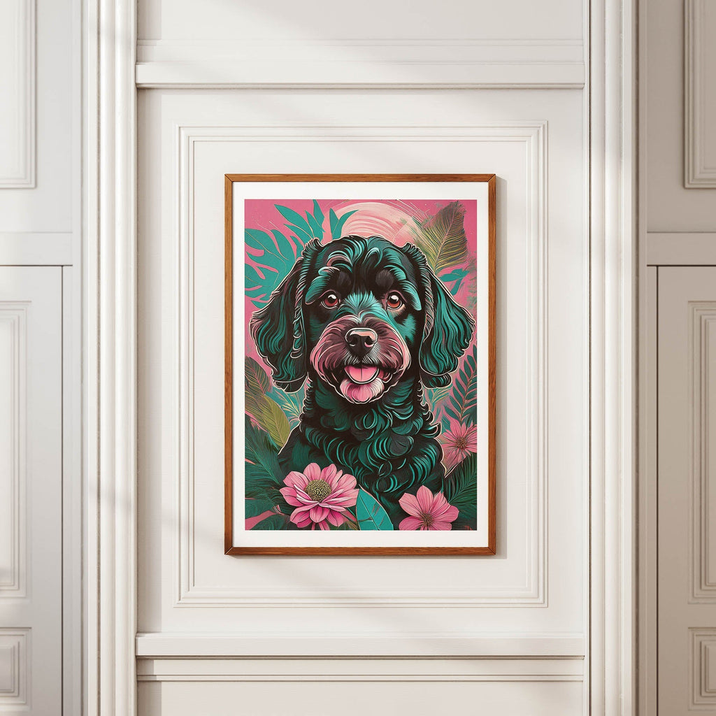 Cavoodle 3 Flowery Dog image 3