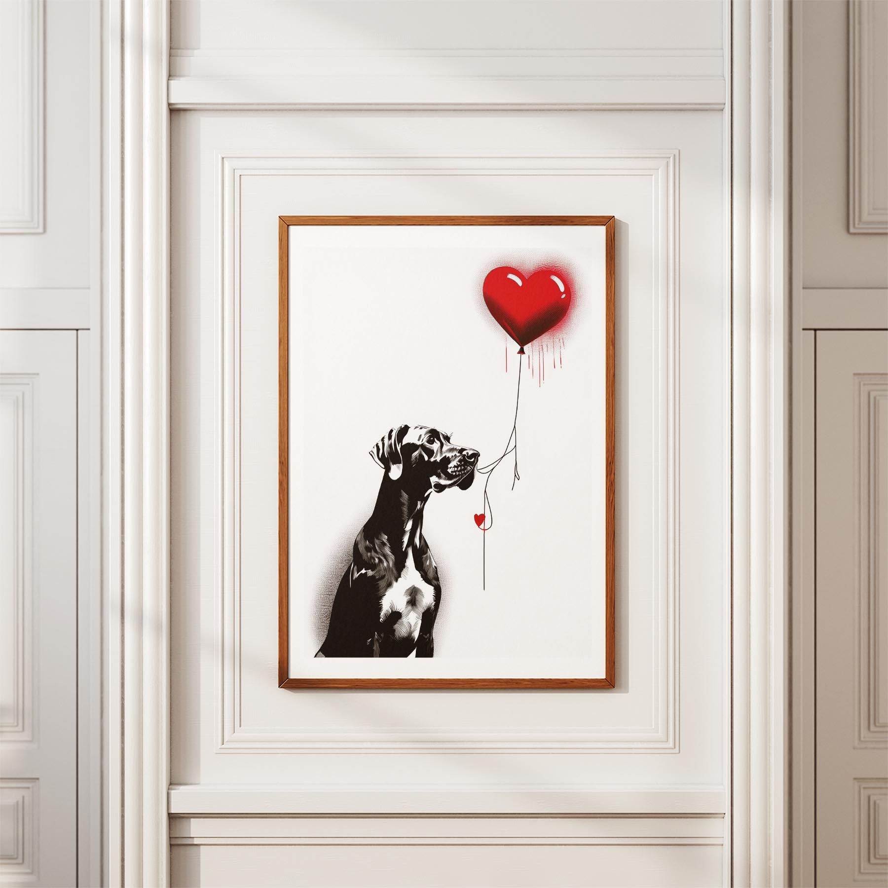 Great Dane DOGSY Series inspired by the Art of Banksy image 3