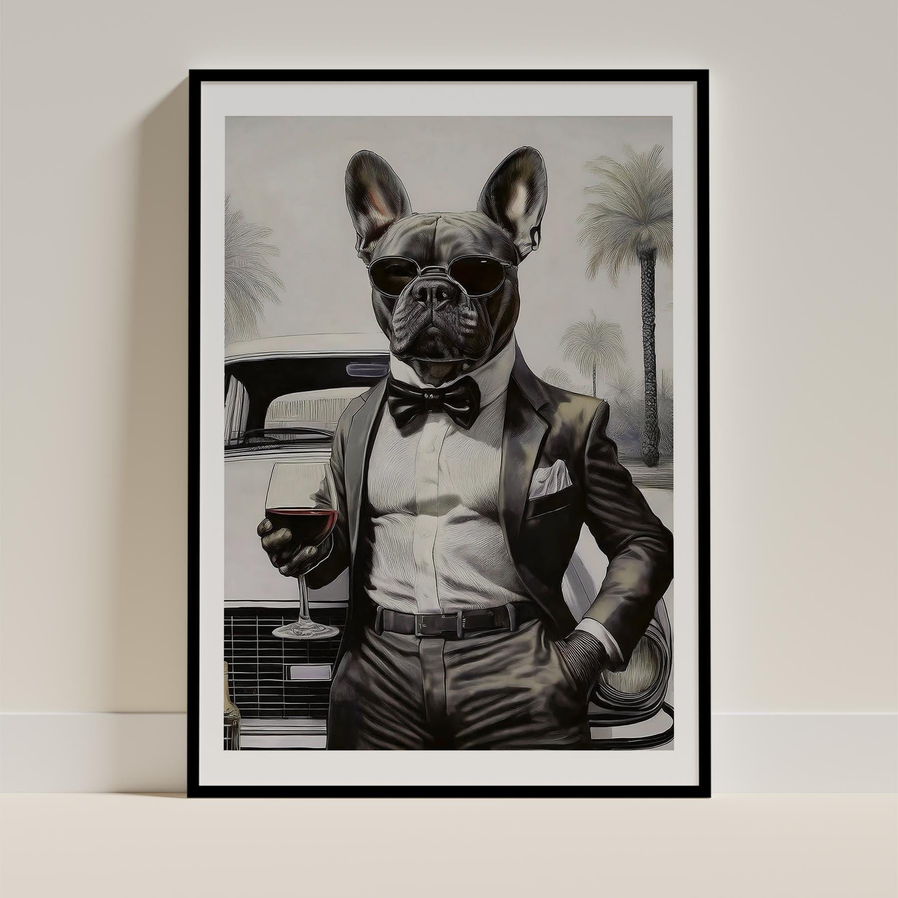 French Bulldog Dog Art Print Unframed Vol 1 | 11 Unique Designs | Wall Art Gift for Dog Lovers - Image 4 | Dogsy & Co
