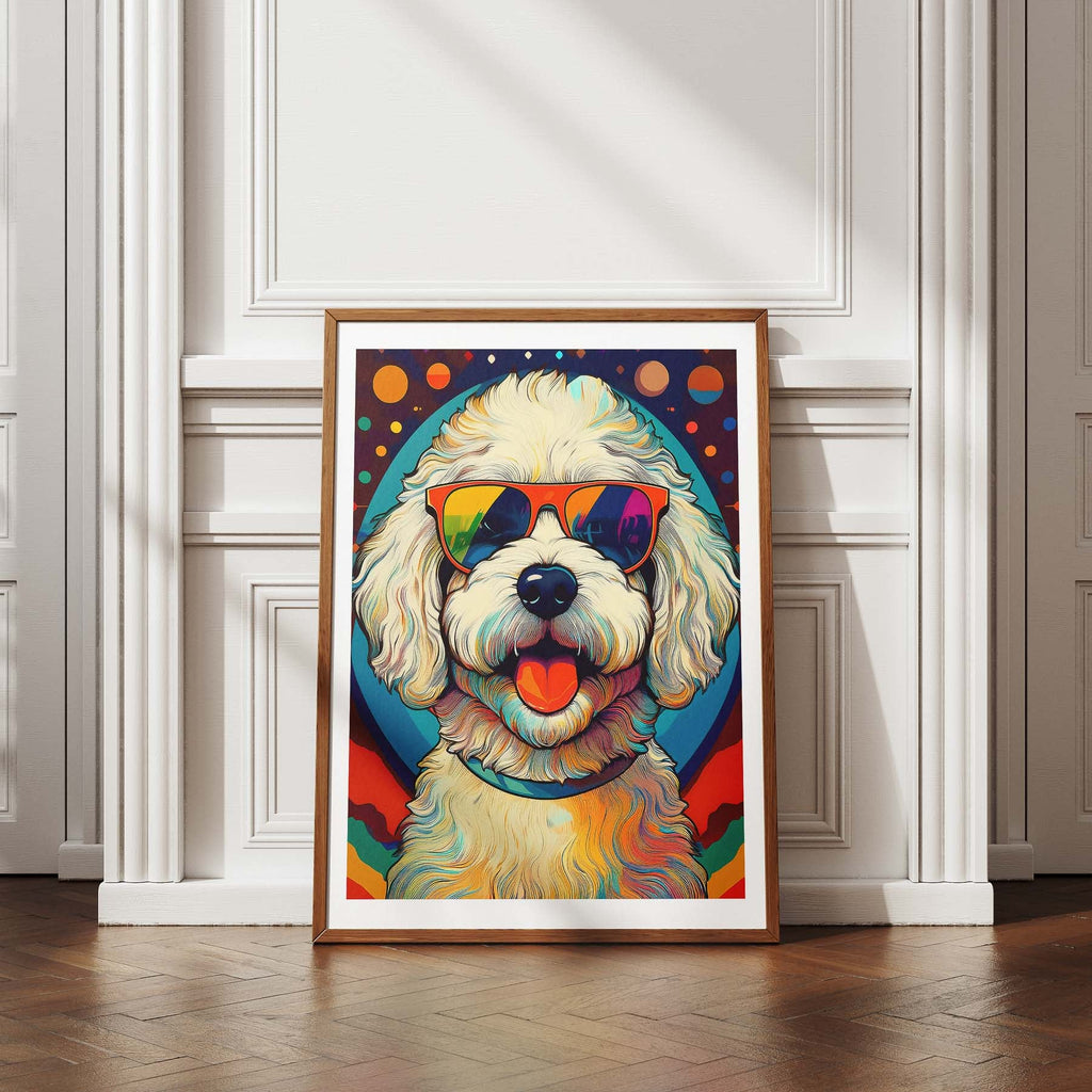 Bichon Frise In Colourful Sunnies 1 image 4