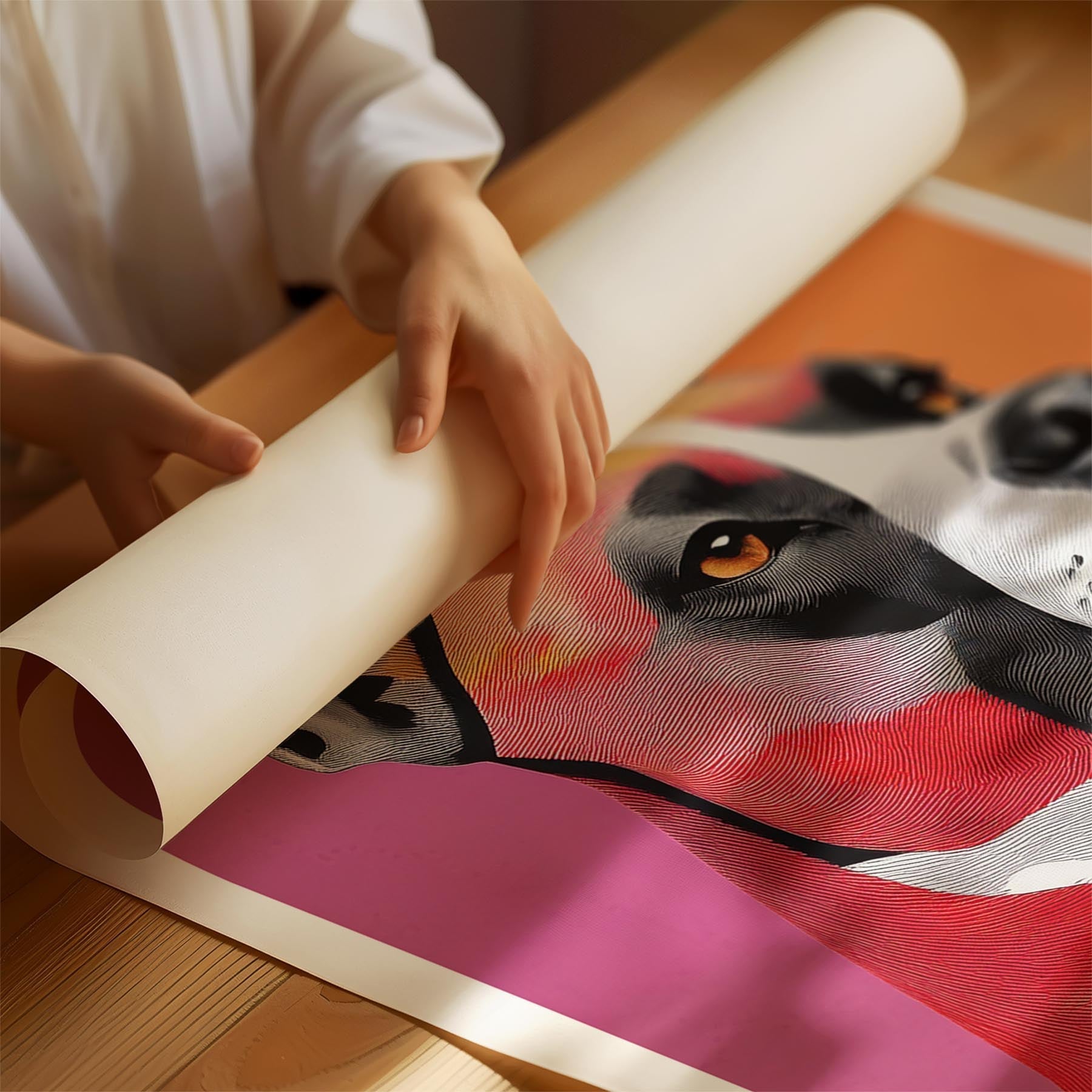 Boxer Modern Pop Dog Series image 1