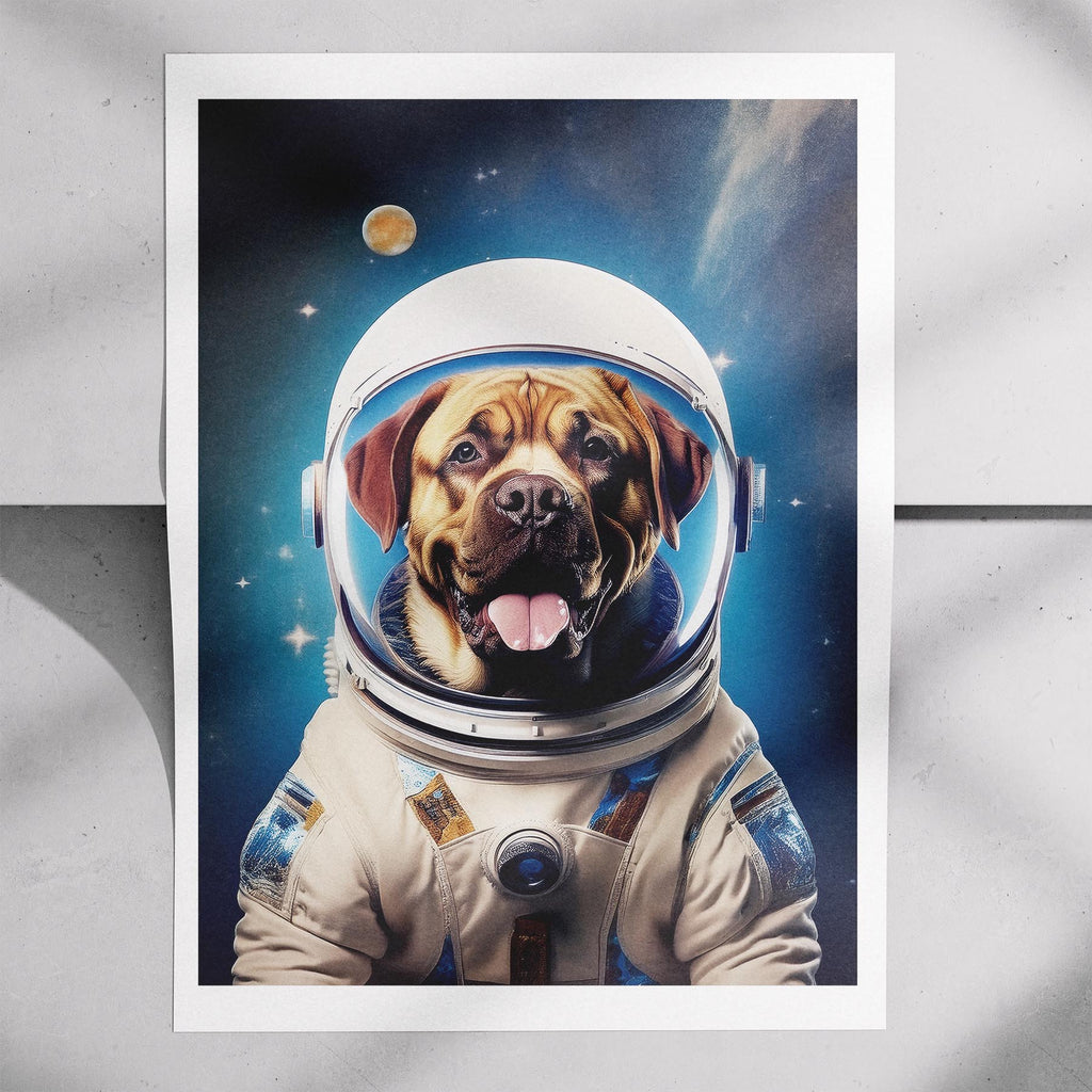 Mastiff Astronaut Dog Series image 7