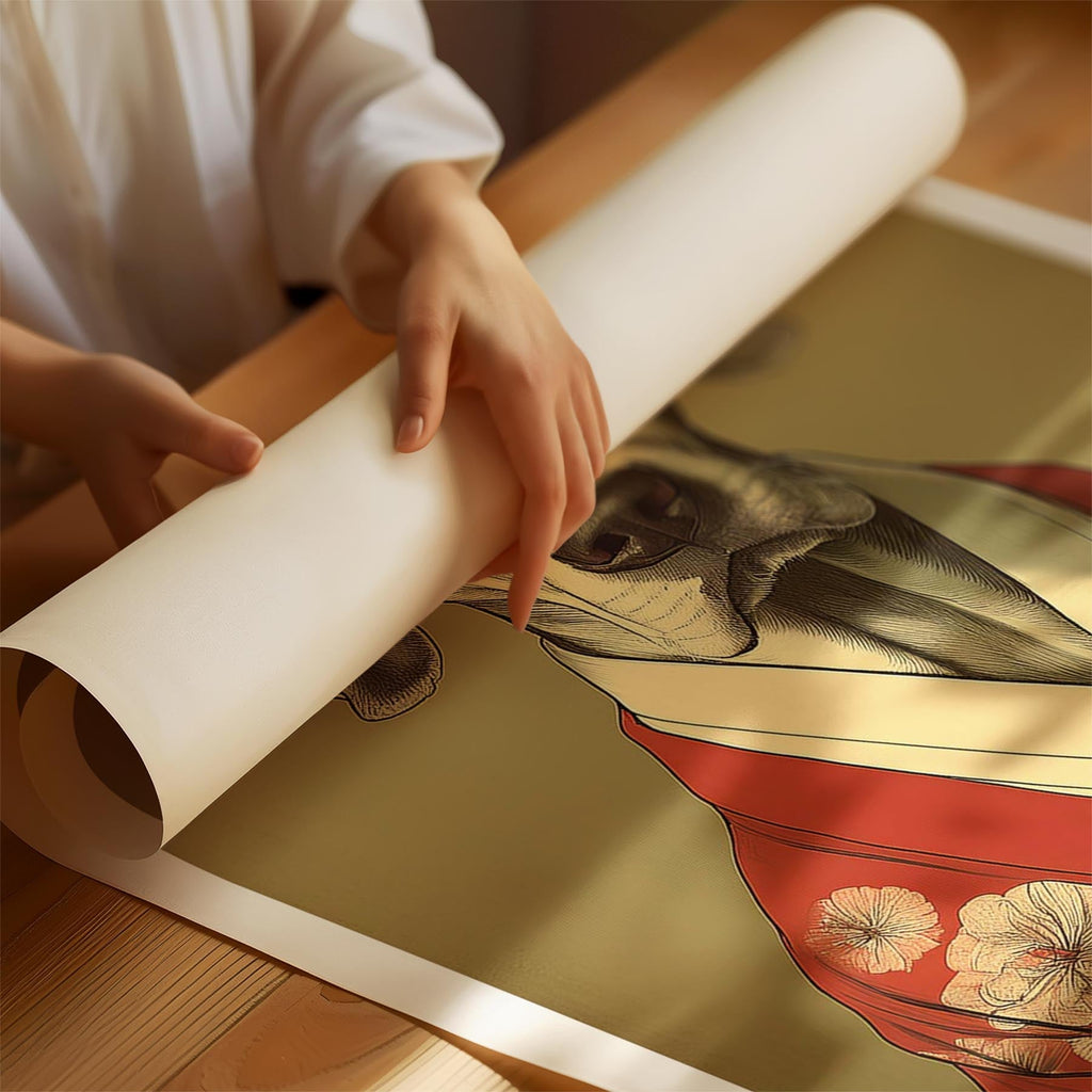 Great Dane Japanse Kimono Dog Series image 1