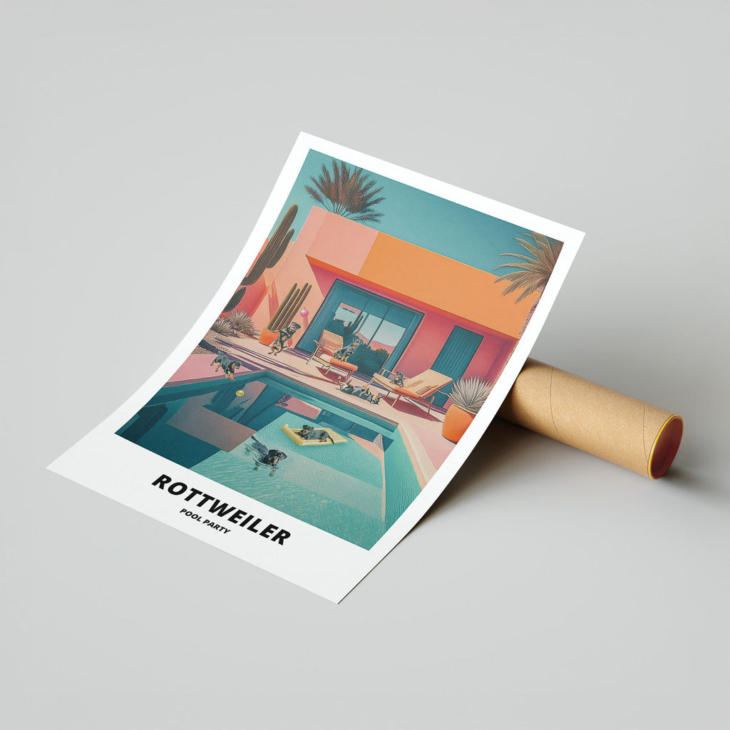 Rottweiler Pool Party image 7