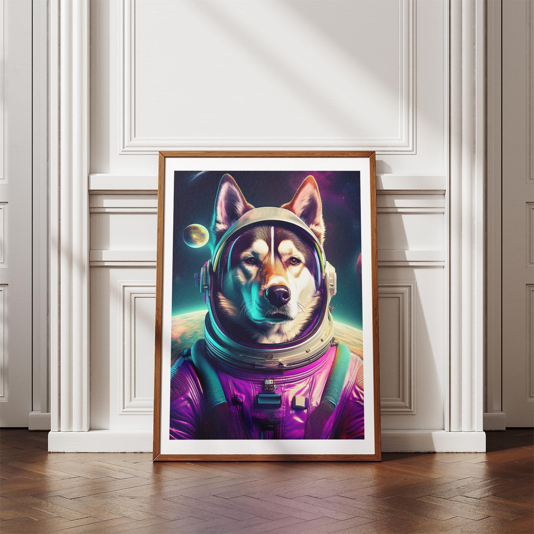 Siberian Husky Space Dogs Series image 4