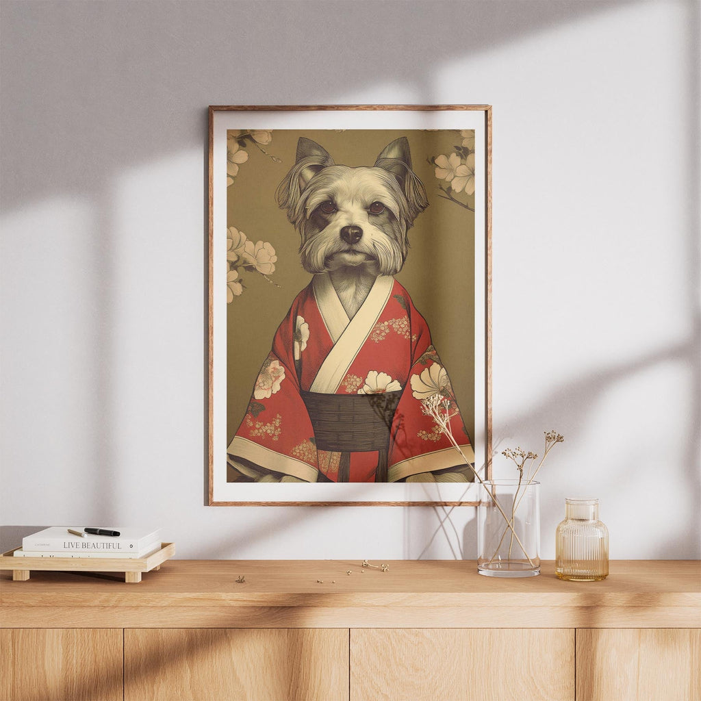 Yorkshire Terrier Japanse Kimono Dog Series image 8