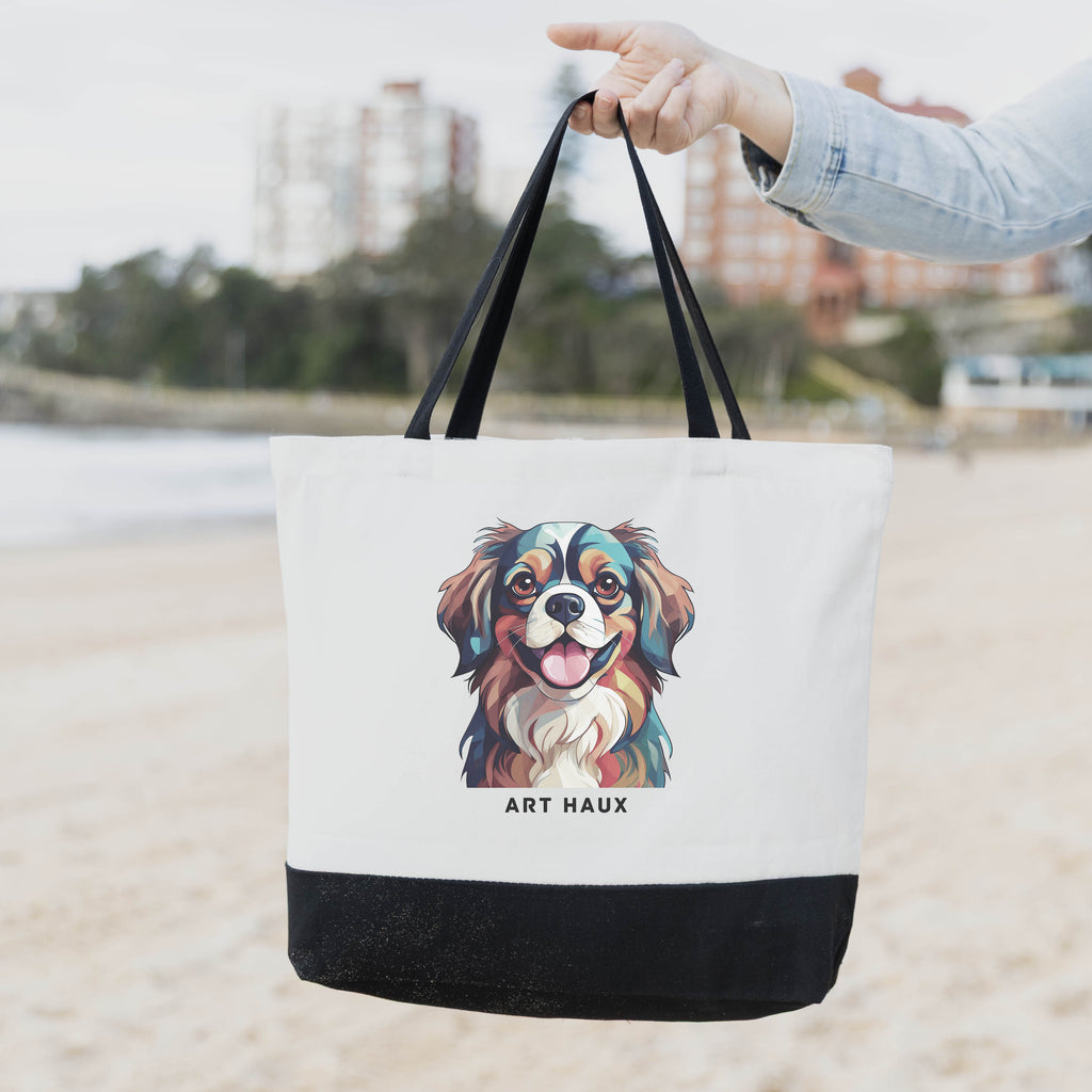 Pekingese Chic Graphic Art Bag image 0