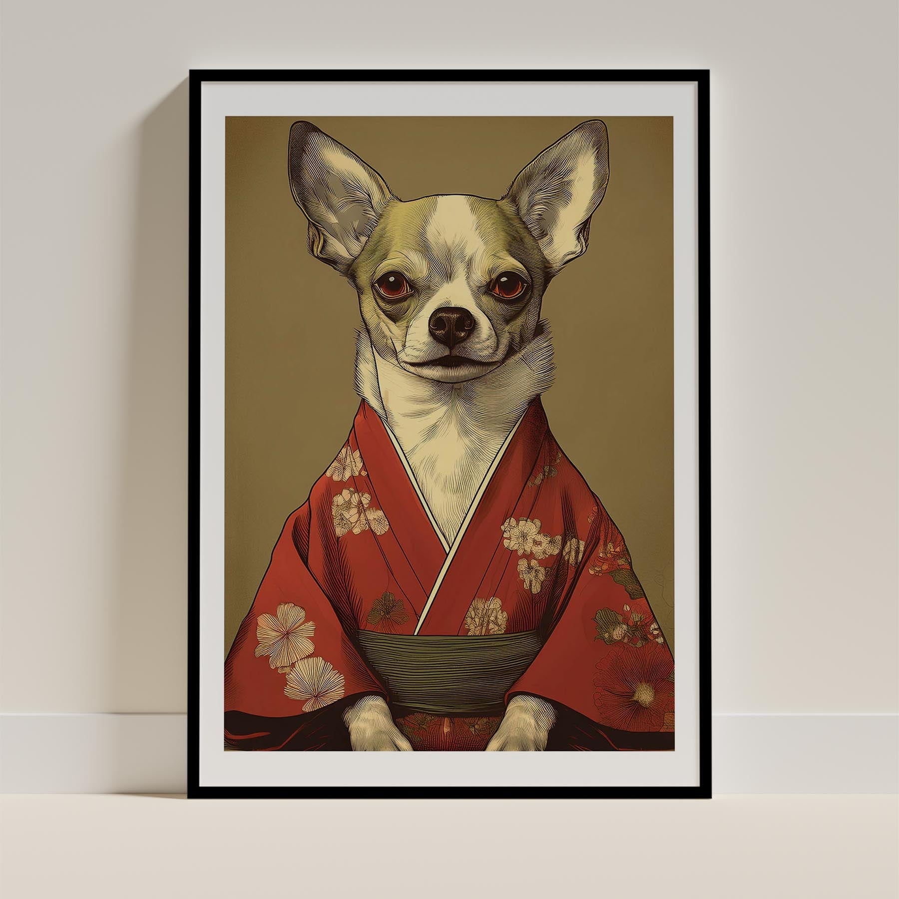 Chihuahua Japanse Kimono Dog Series image 0