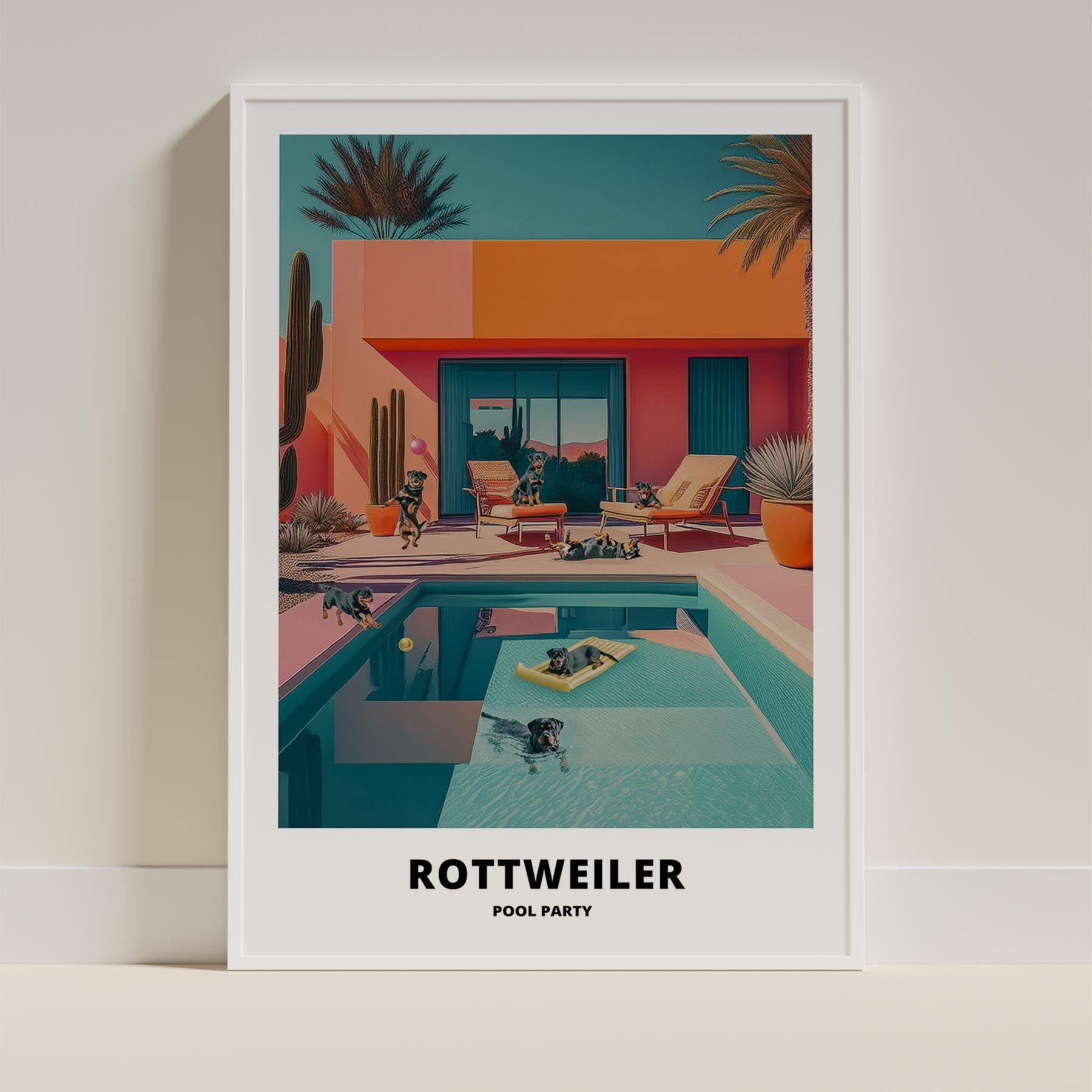 Rottweiler Pool Party image 9