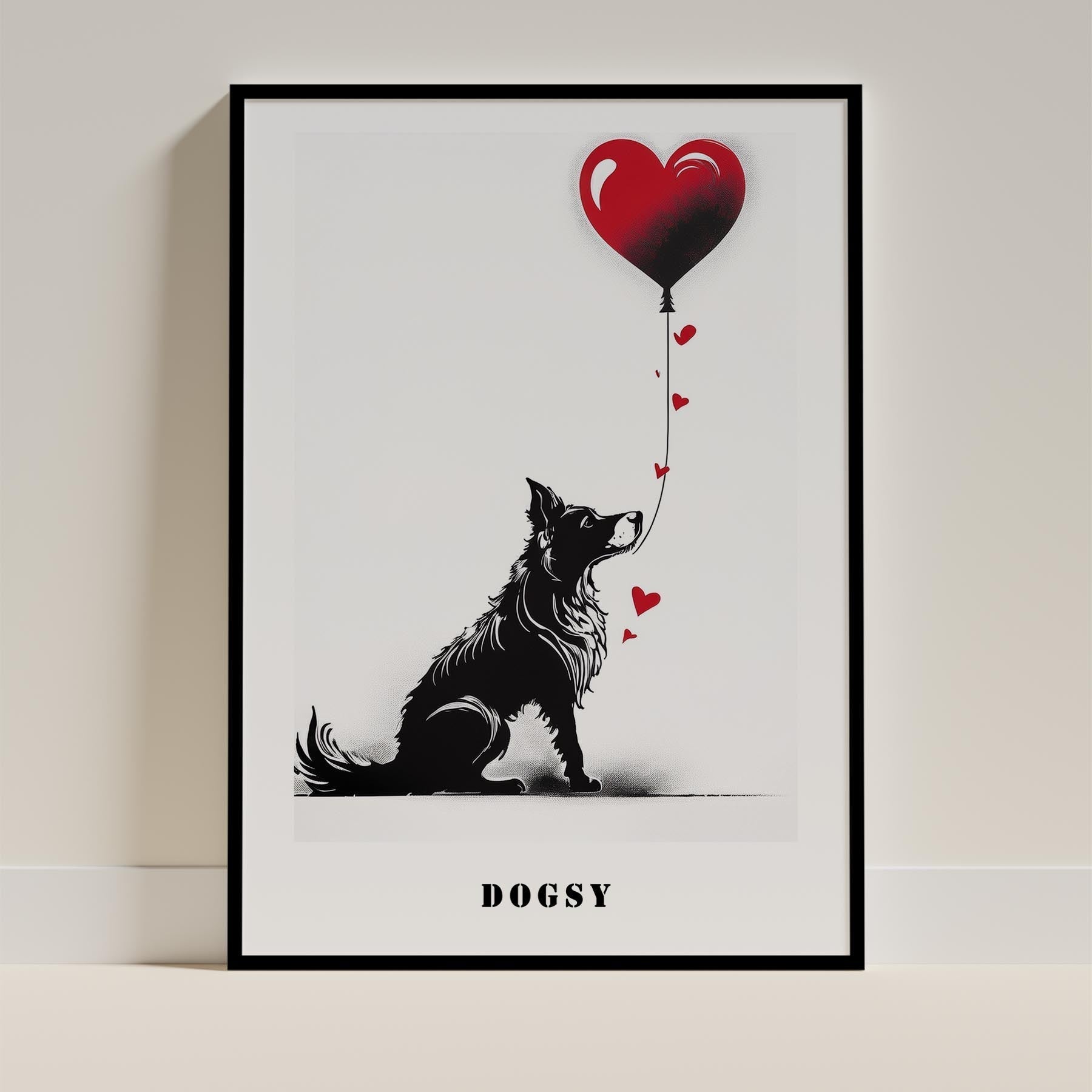 Border Collie Dog Art Print Unframed Vol 1 | 11 Unique Designs | Wall Art Gift for Dog Lovers - Image 10 | Dogsy & Co