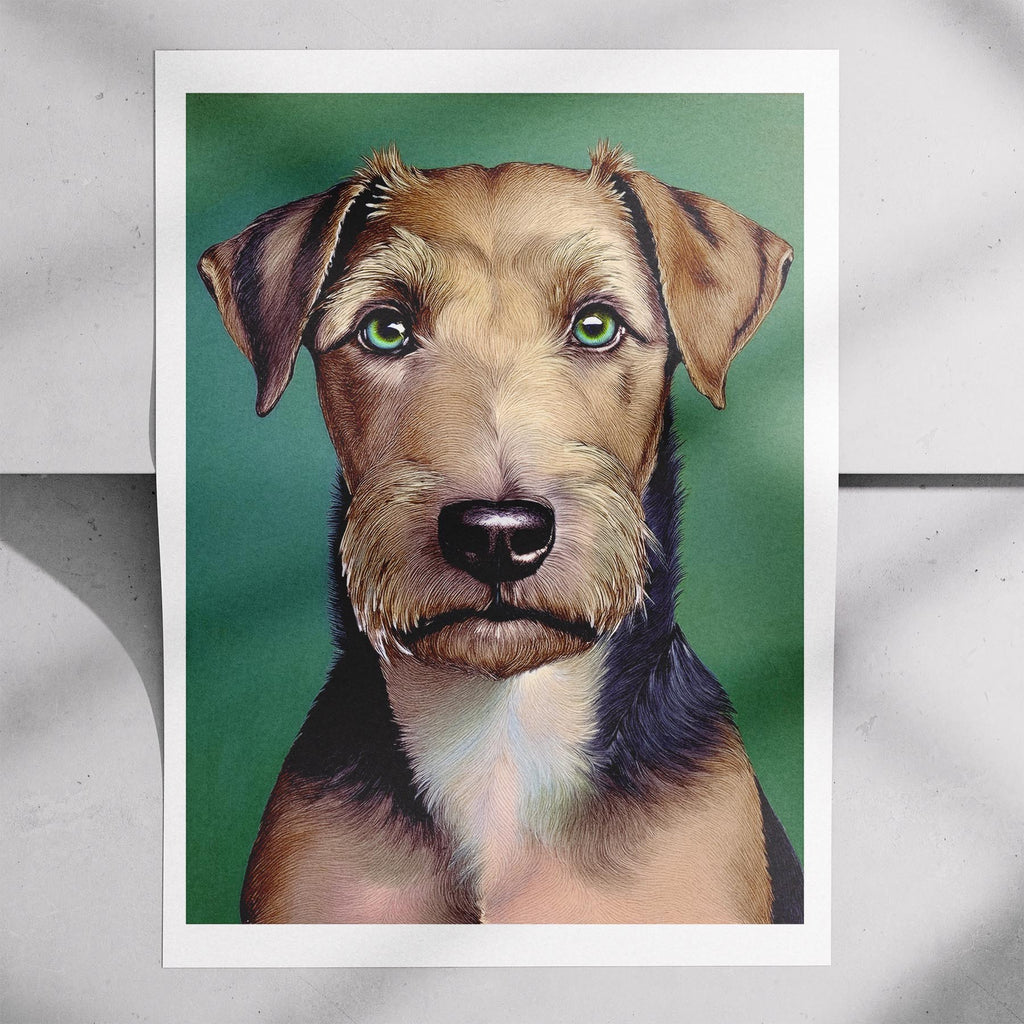 Airedale Green Painted Series image 7