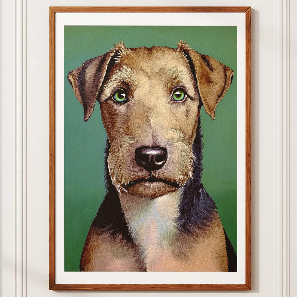 Airedale Green Painted Series image 10