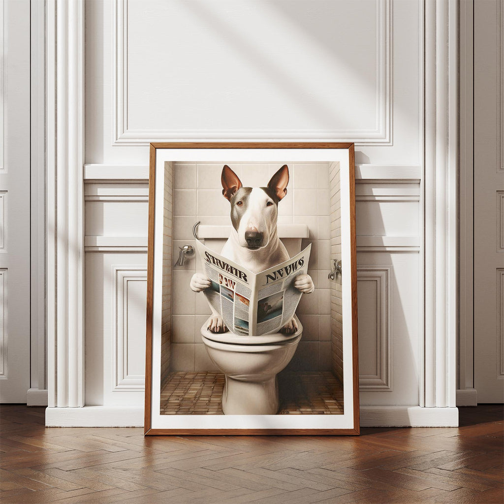 Bull Terrier Toilet Humour Dog Series 3 image 4