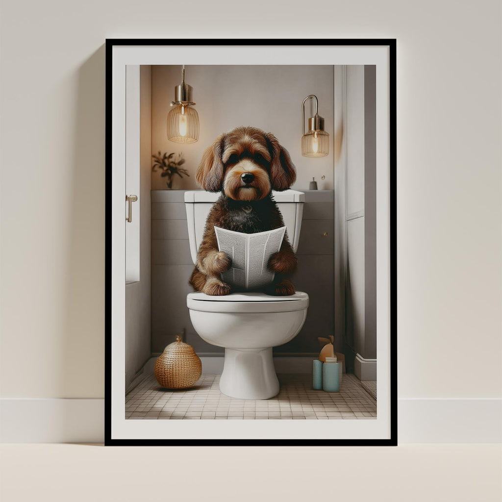 Cavoodle Toilet Humour Dog Series 2 image 0
